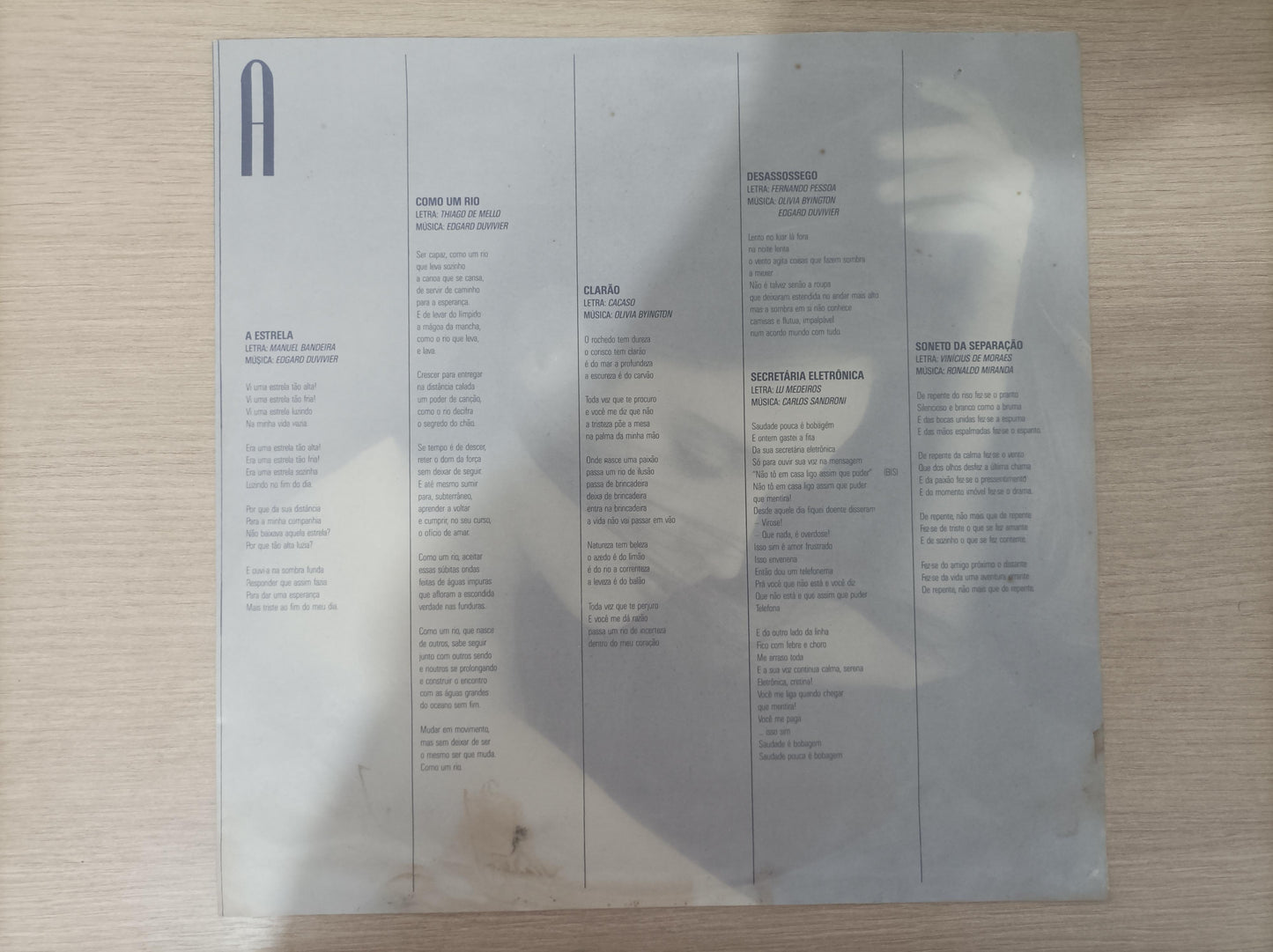 Lp Vinil Olivia Byington Melodia Sentimental Com Encarte