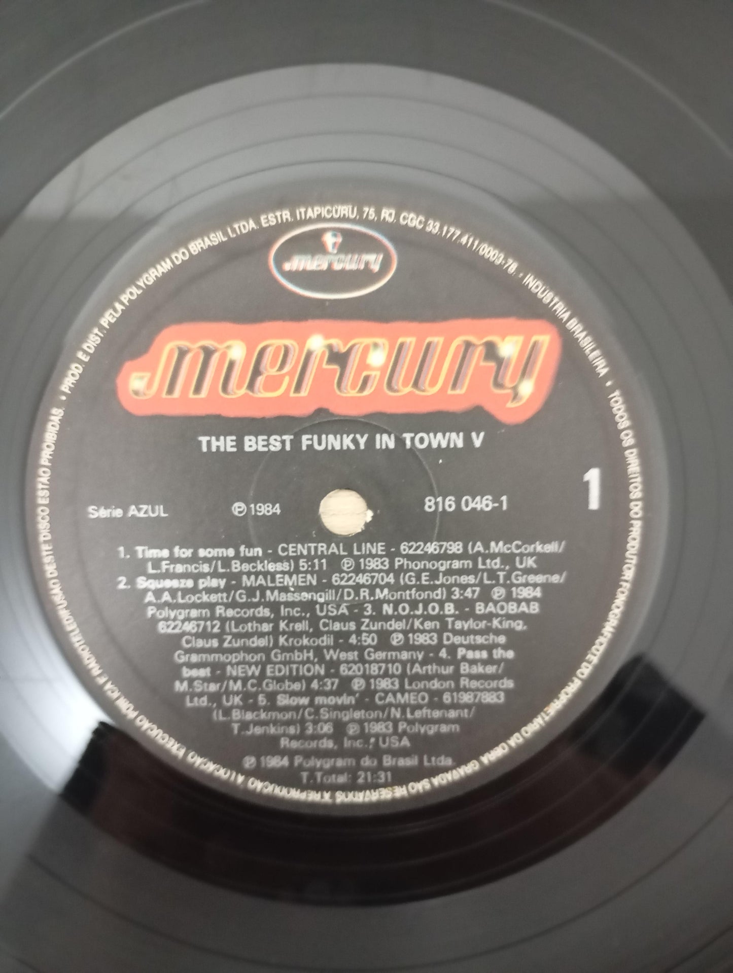 Lp Vinil Funk The Best Funky In Town V
