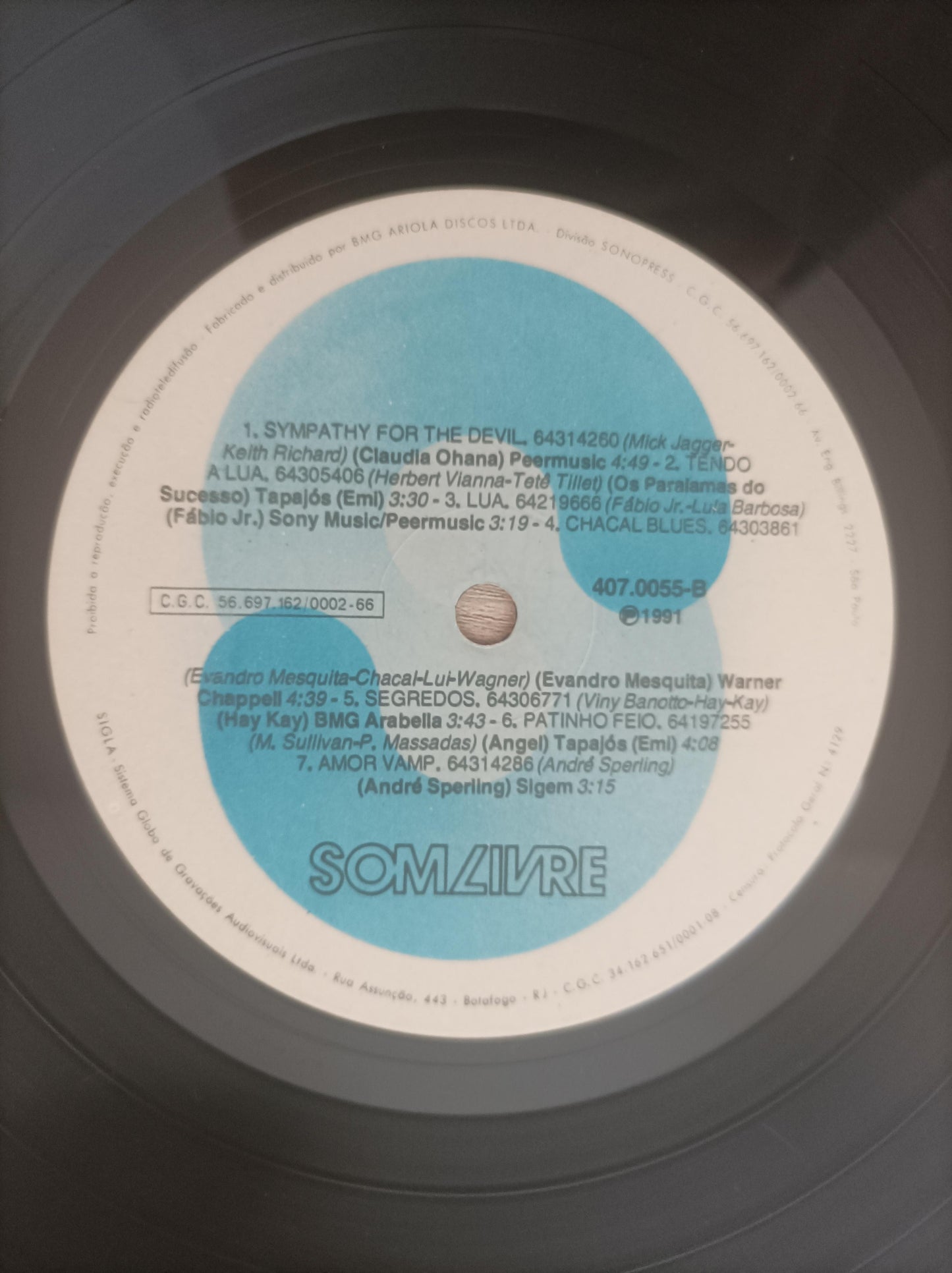 Lp Vinil Vamp 1991, Leia