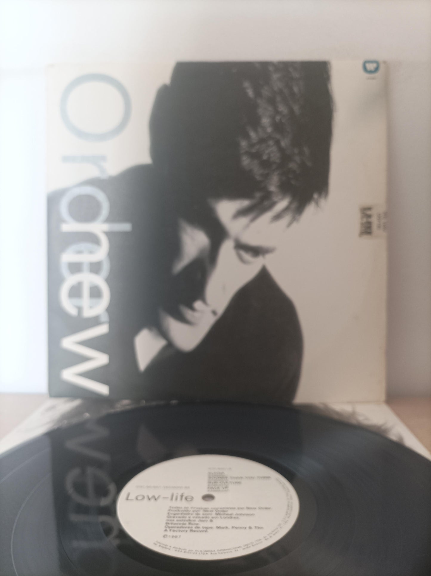Lp Vinil New Order Low-life Com Encarte