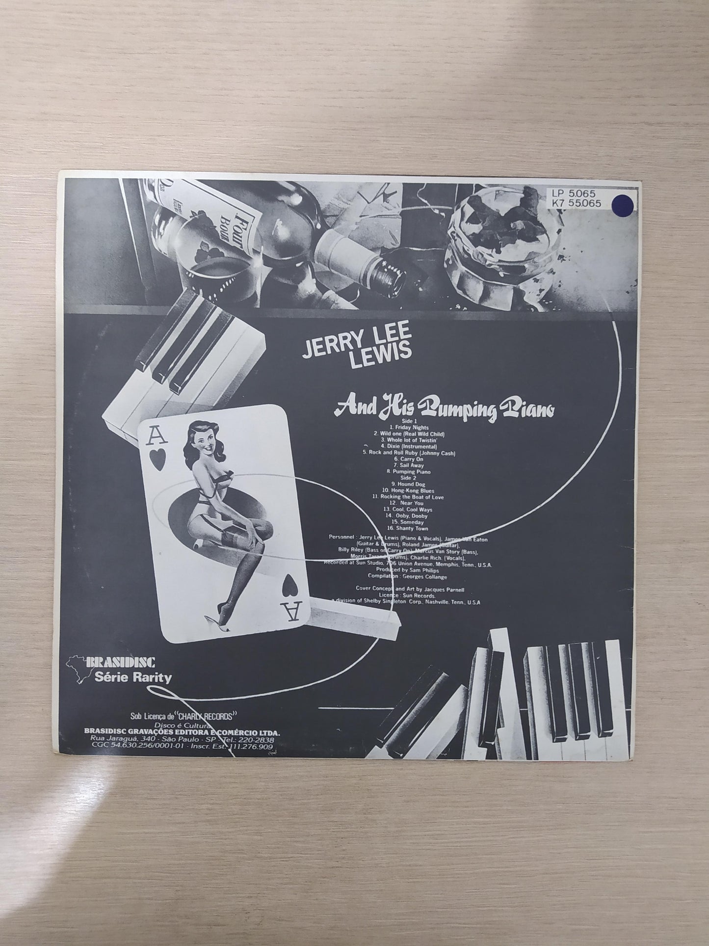 Lp Vinil Jerry Lee Lewis And His Pumping Piano