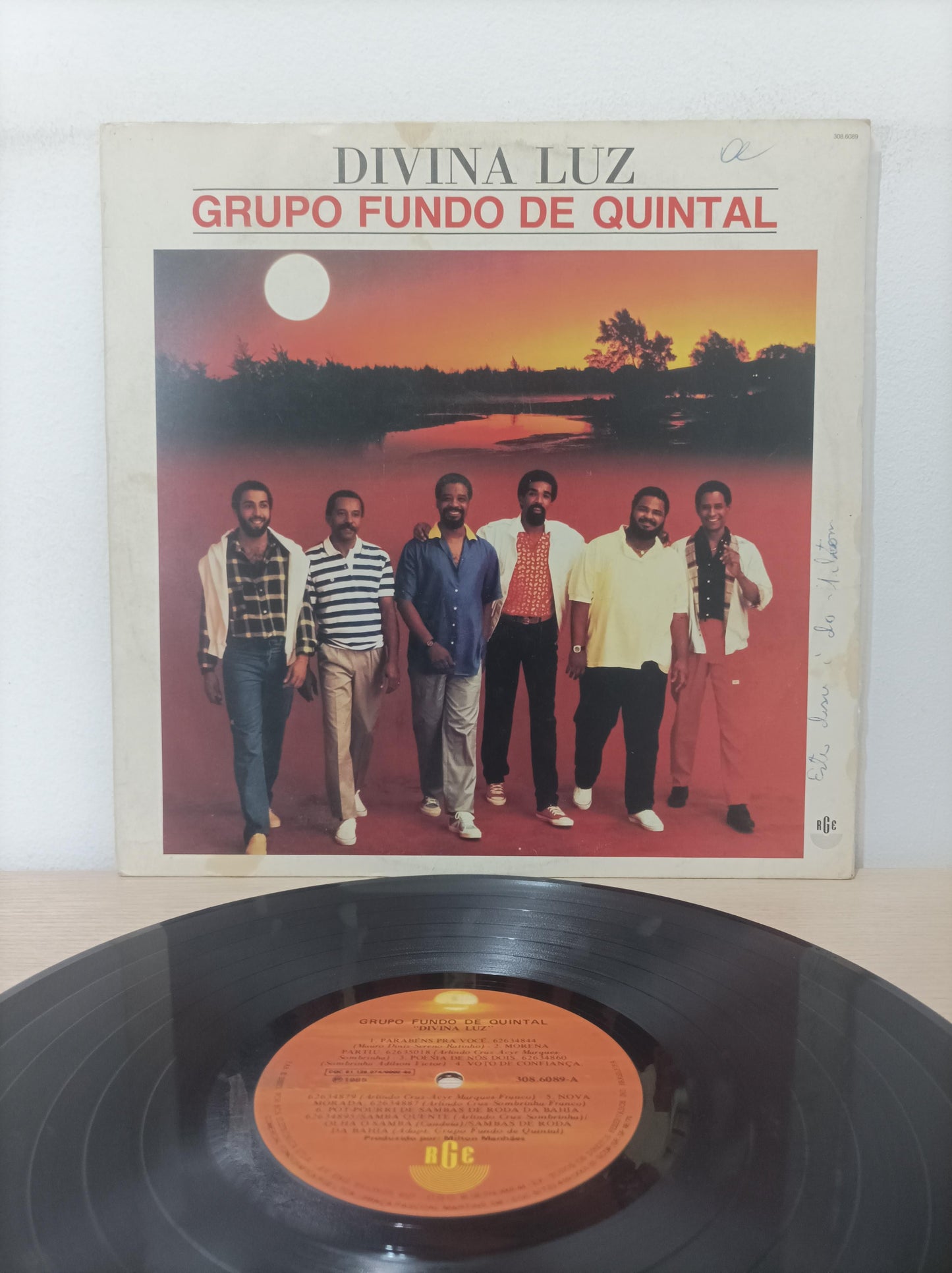 Lp Vinil Fundo de Quintal Divina Luz