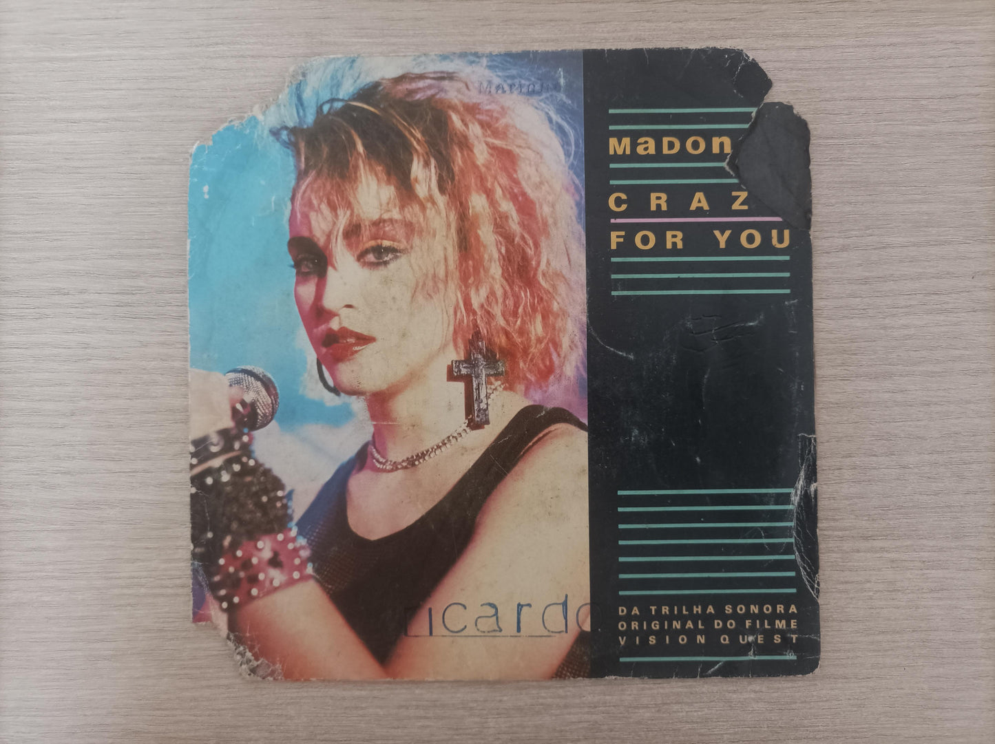 Compacto Vinil Madonna Crazy For You