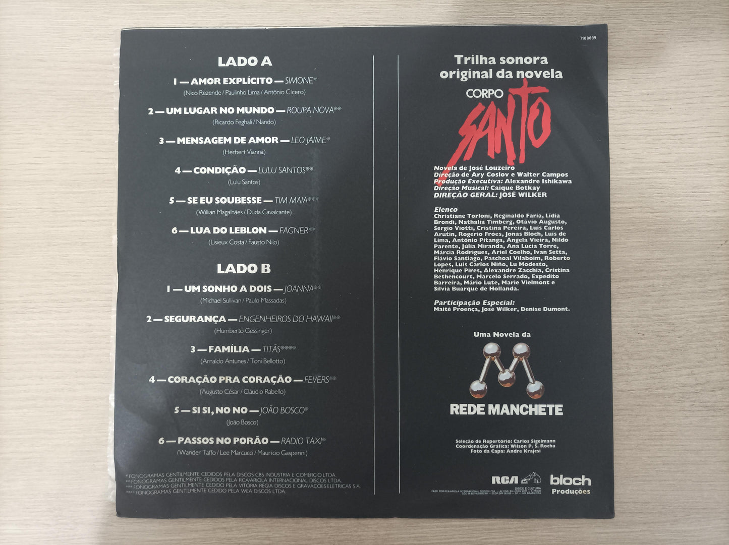 Lp Vinil Corpo Santo