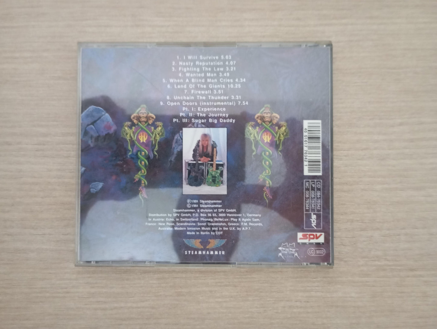 CD Axel Rudi Pell Nasty Reputation Importado