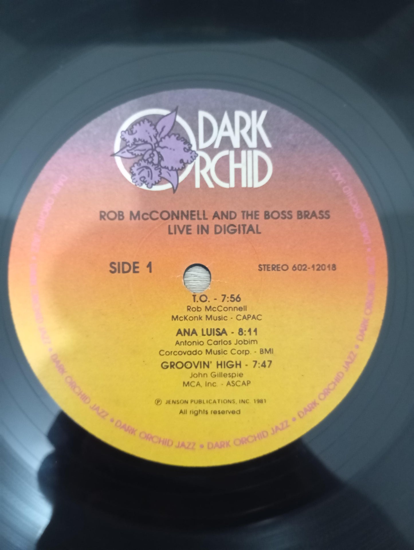 Lp Vinil Rob McConnell And The Boss Brass Live in Digital