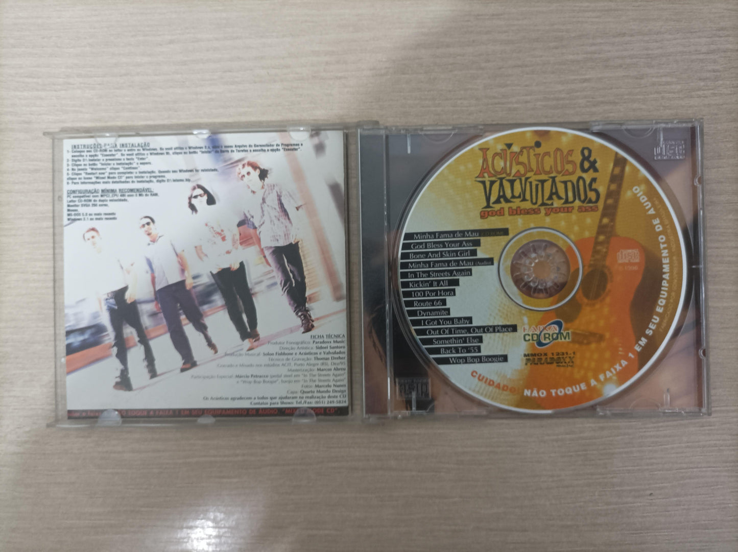 CD Acústicos & Valvulados God Bless Your Ass