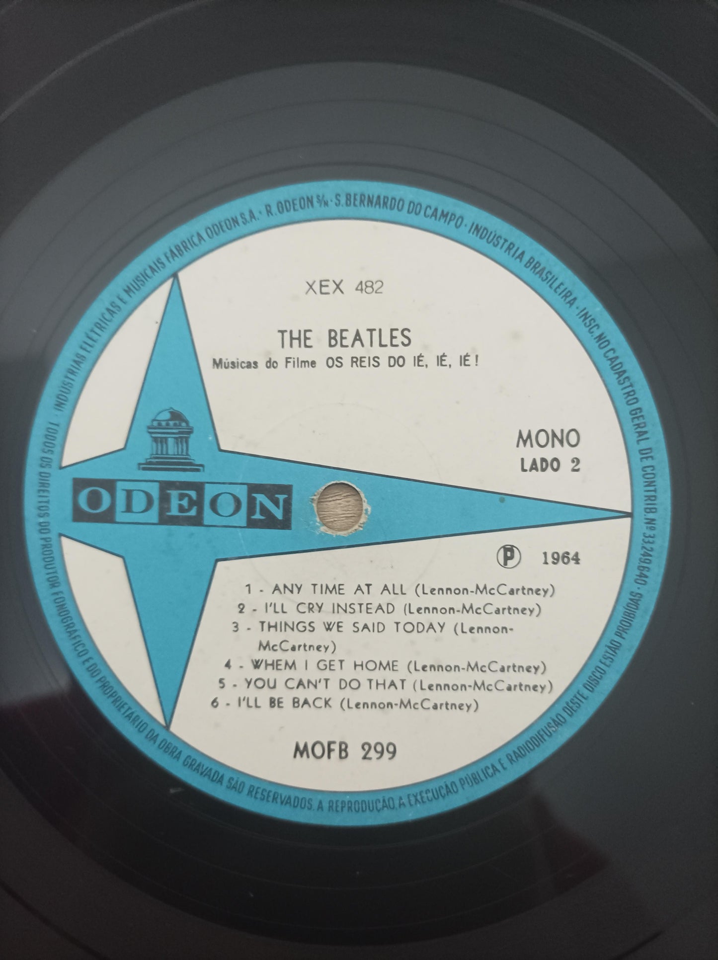 Lp Vinil The Beatles Os Reis Do Ié, Ié, Ié!, Leia