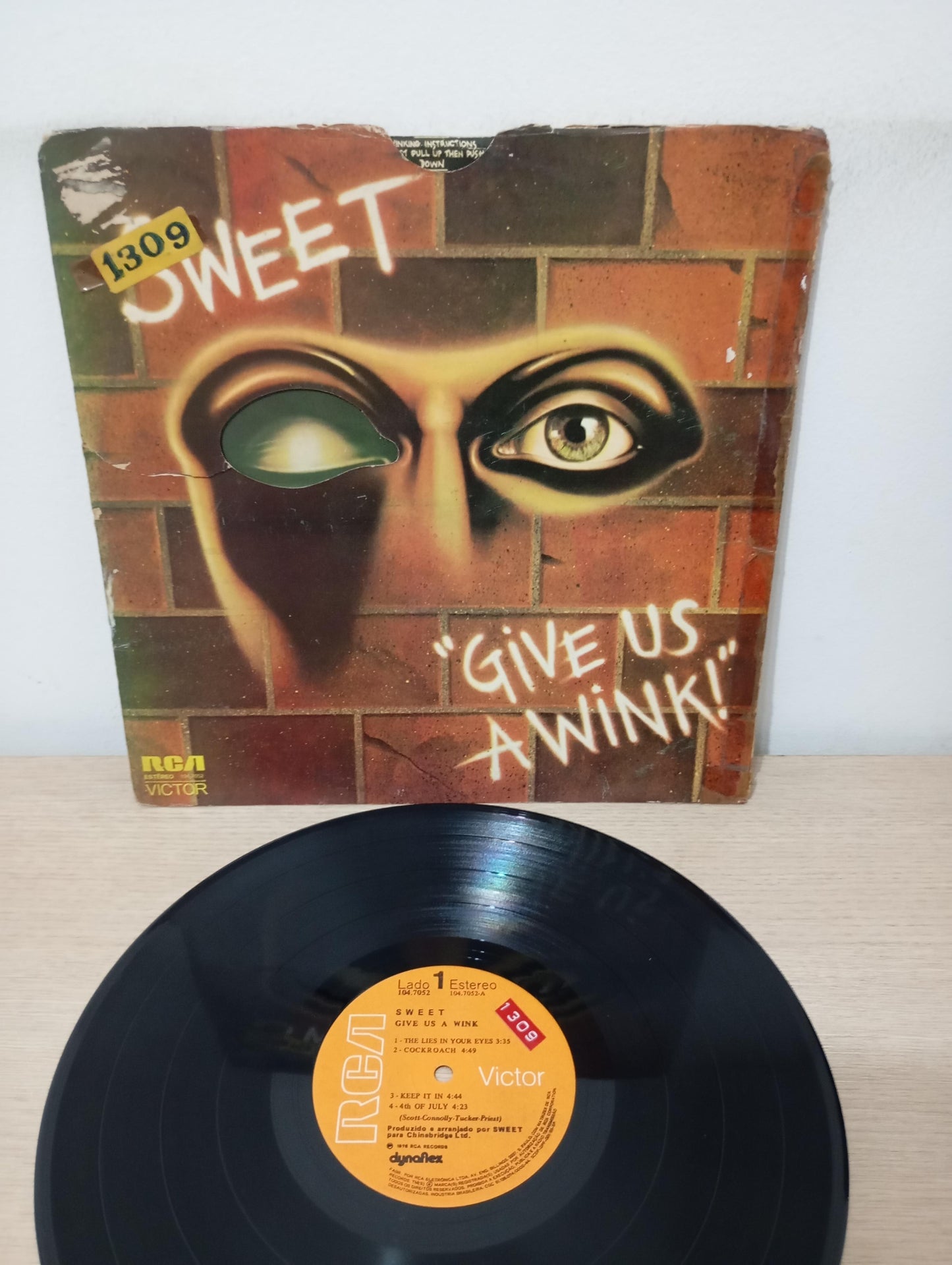 Lp Vinil The Sweet Give Us A Wink!, Leia