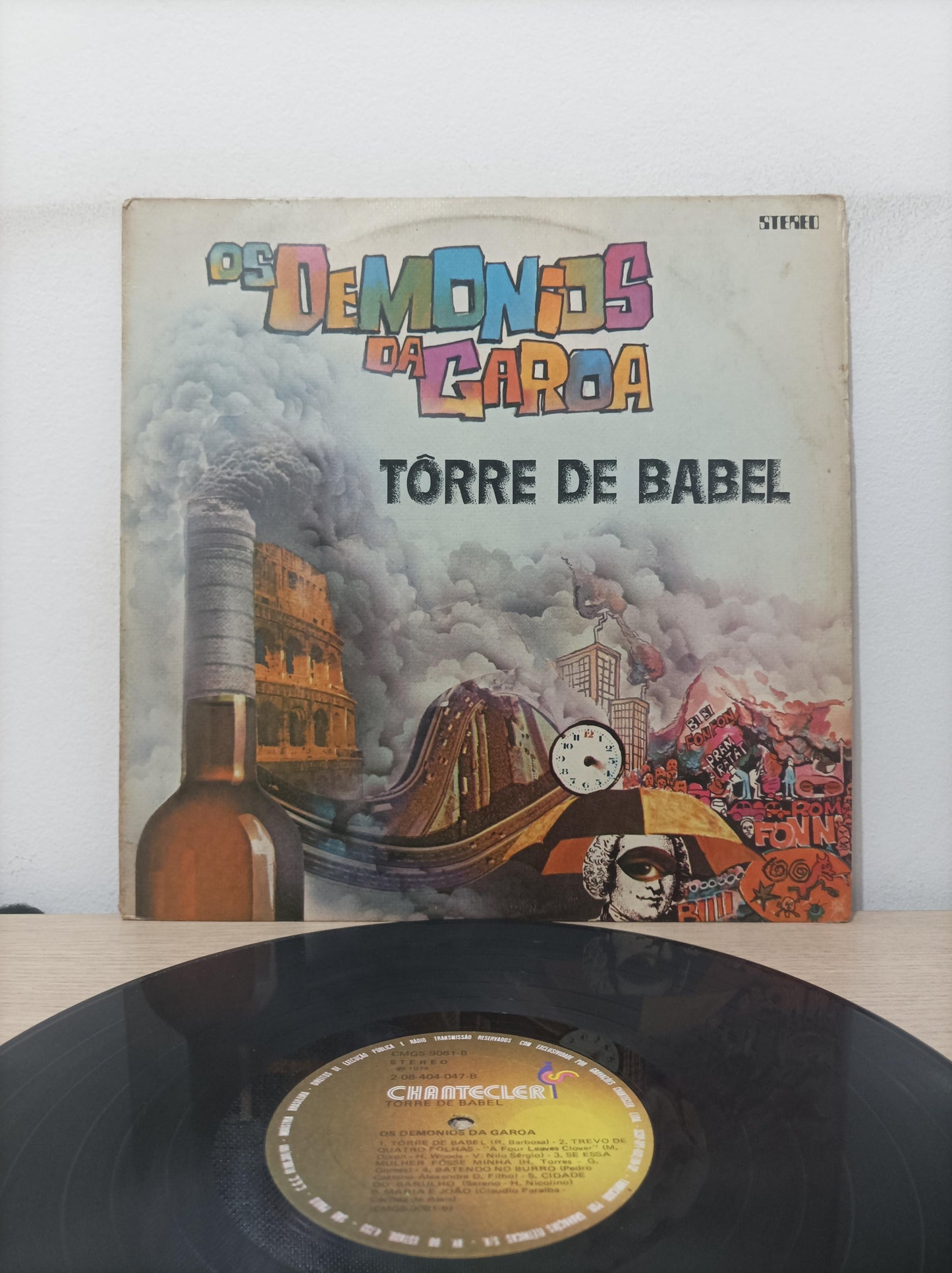 Lp Vinil Os Demônios Da Garoa Tôrre De Babel