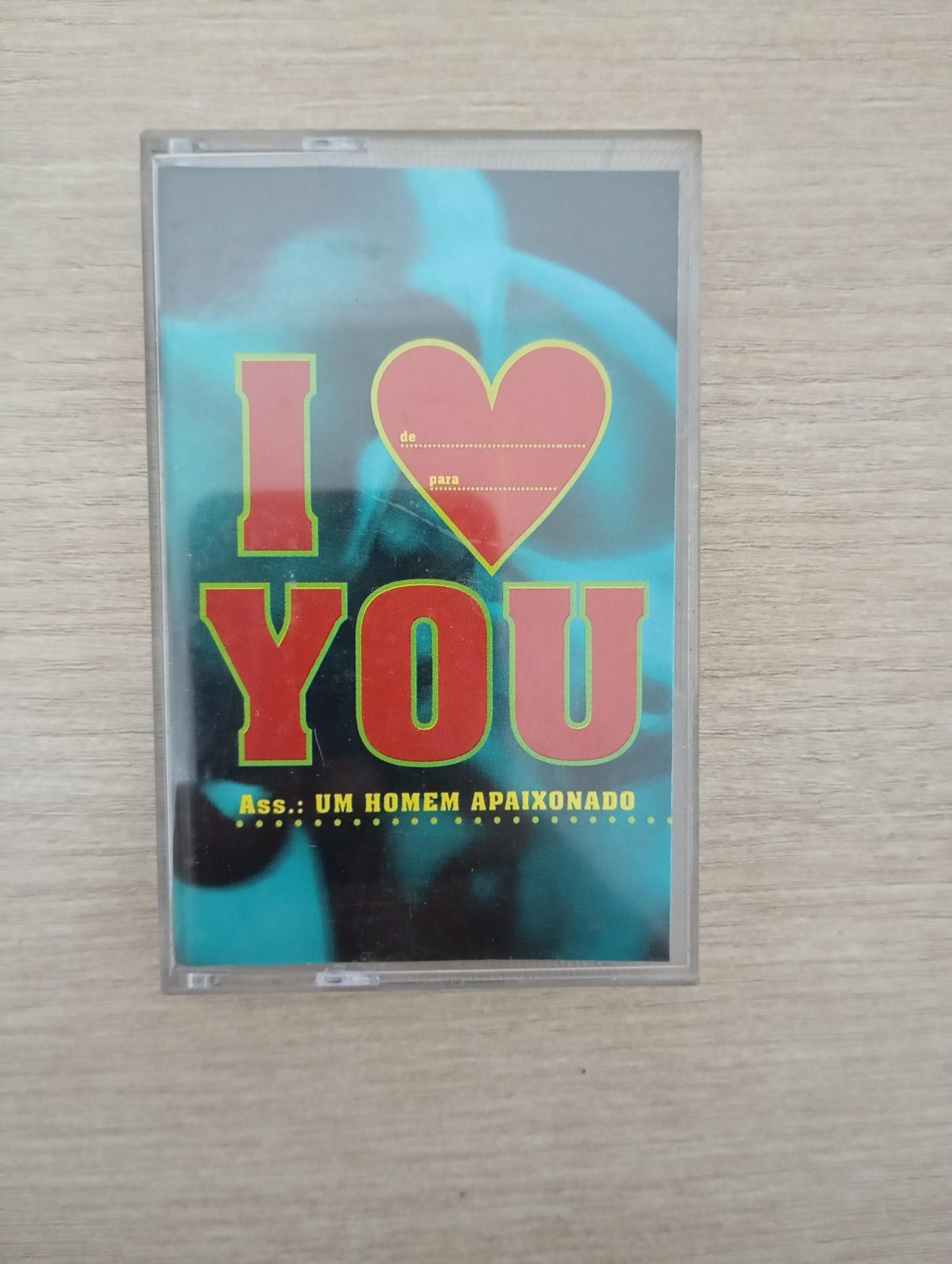 Fita K7 Cassete I Love You Um Homem Apaixonado