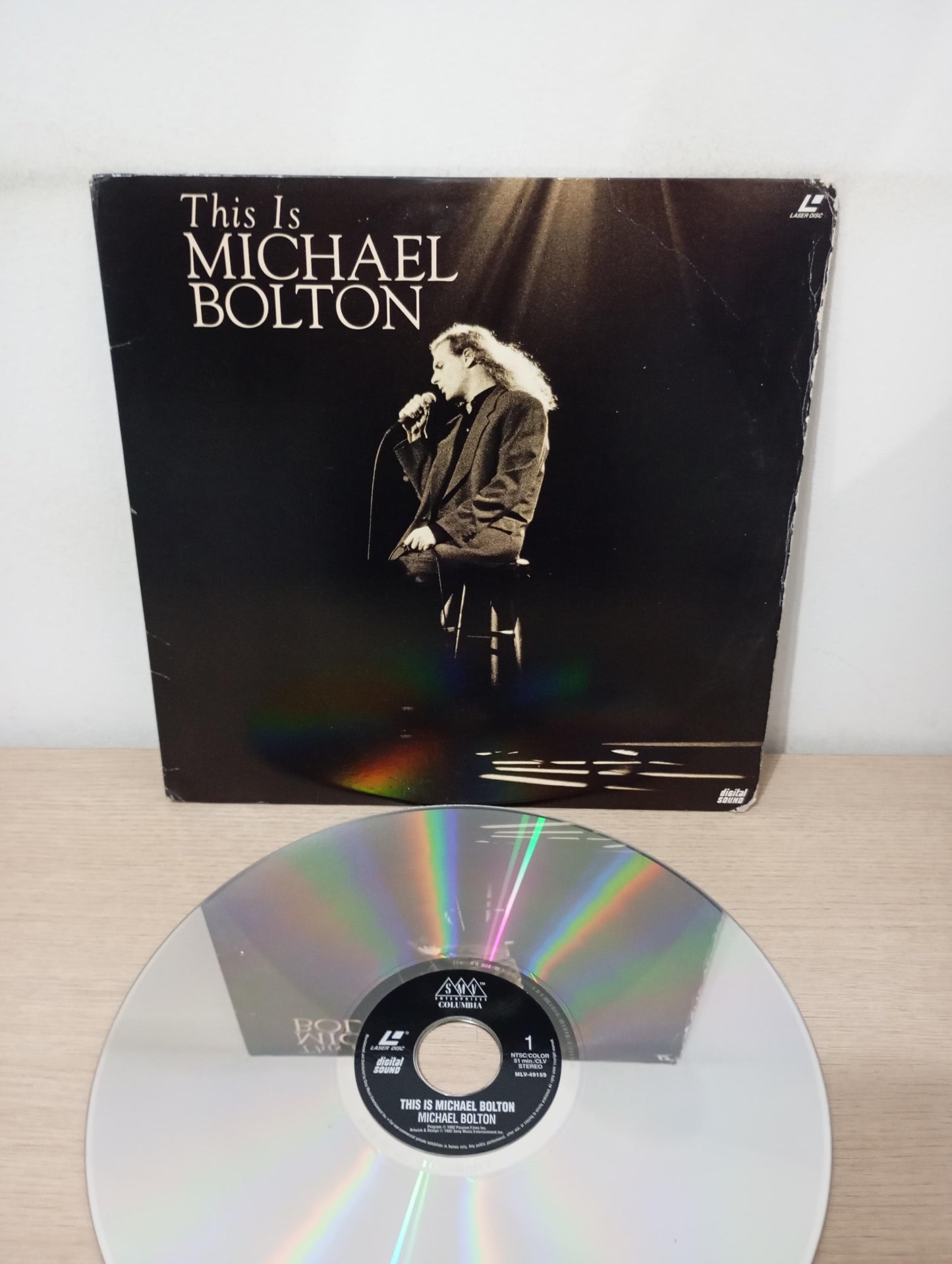 LD LaserDisc Michael Bolton This Is Michael Bolton Imp USA
