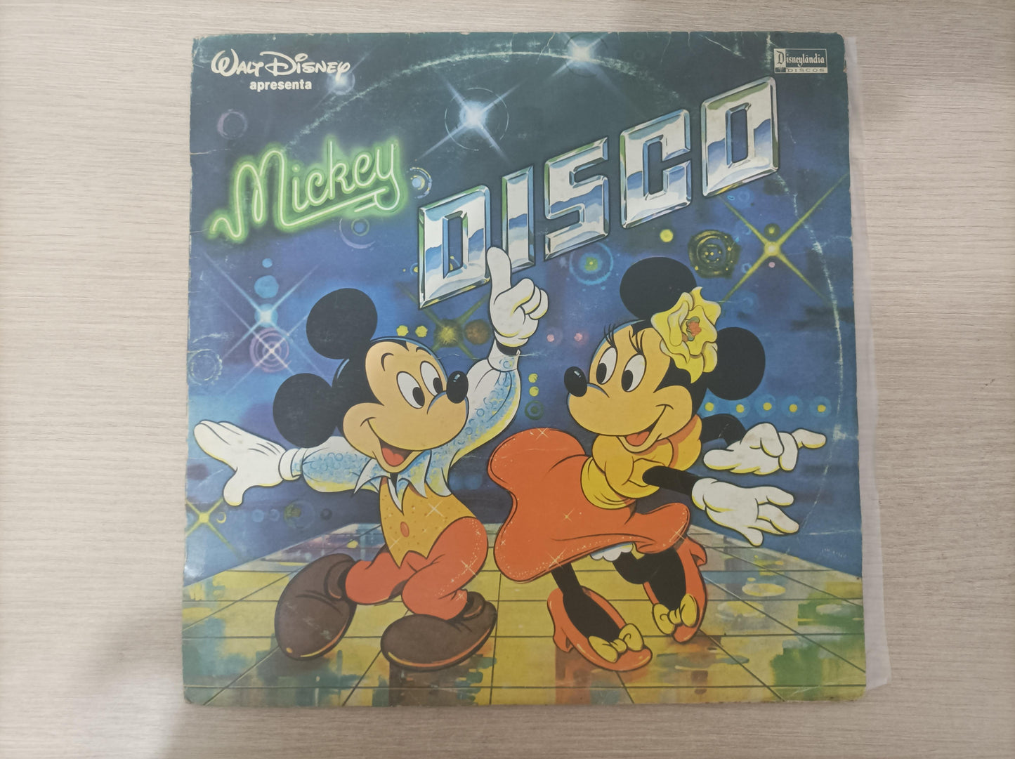 Lp Vinil Mickey Mouse Disco Com Encarte