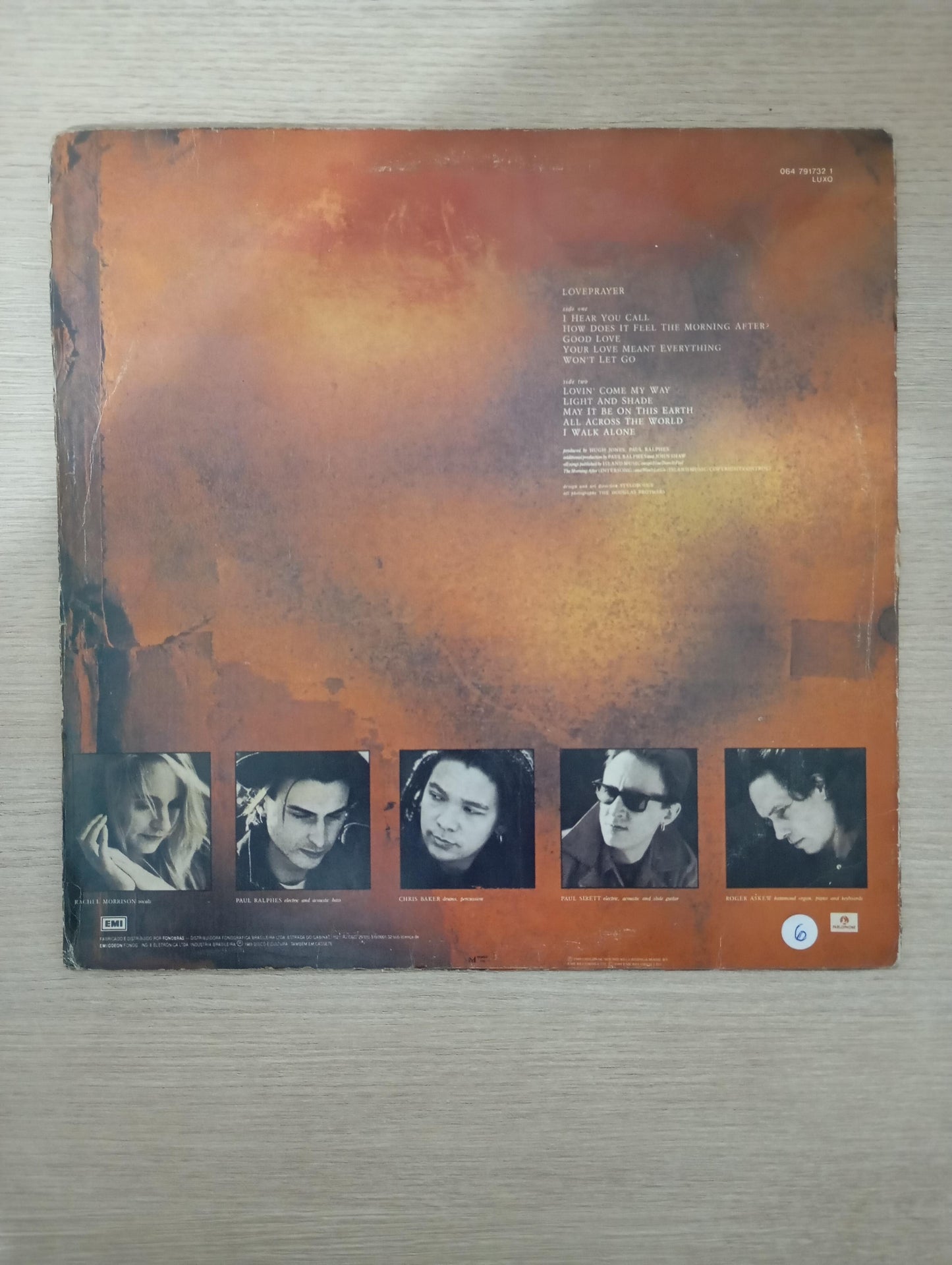 Lp Vinil Bliss Loveprayer Com Encarte