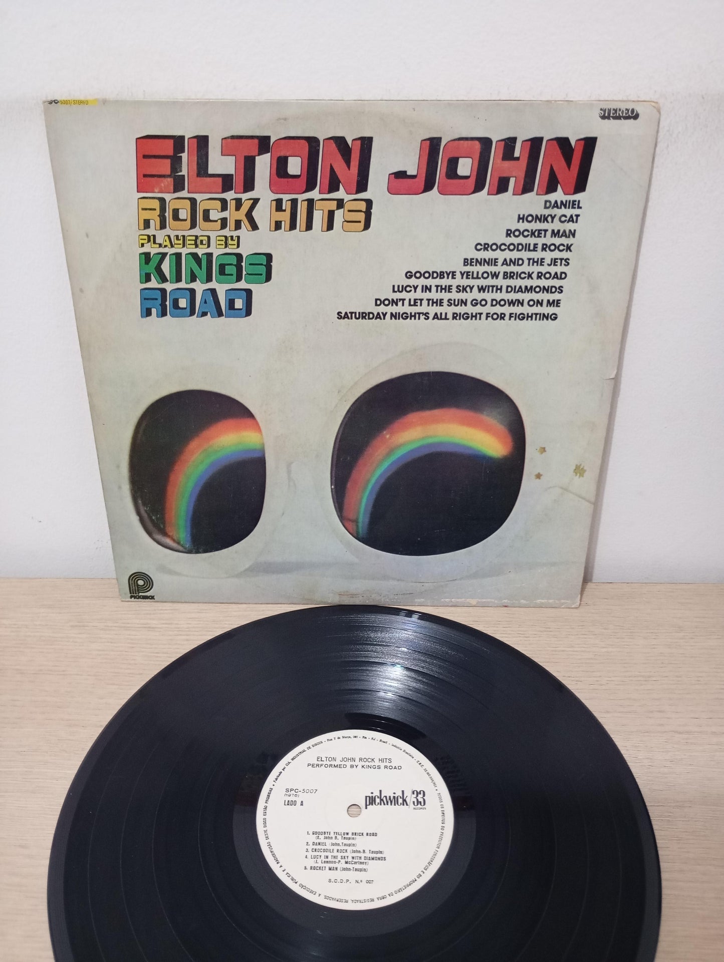 Lp Vinil Kings Road Elton John Rock Hits