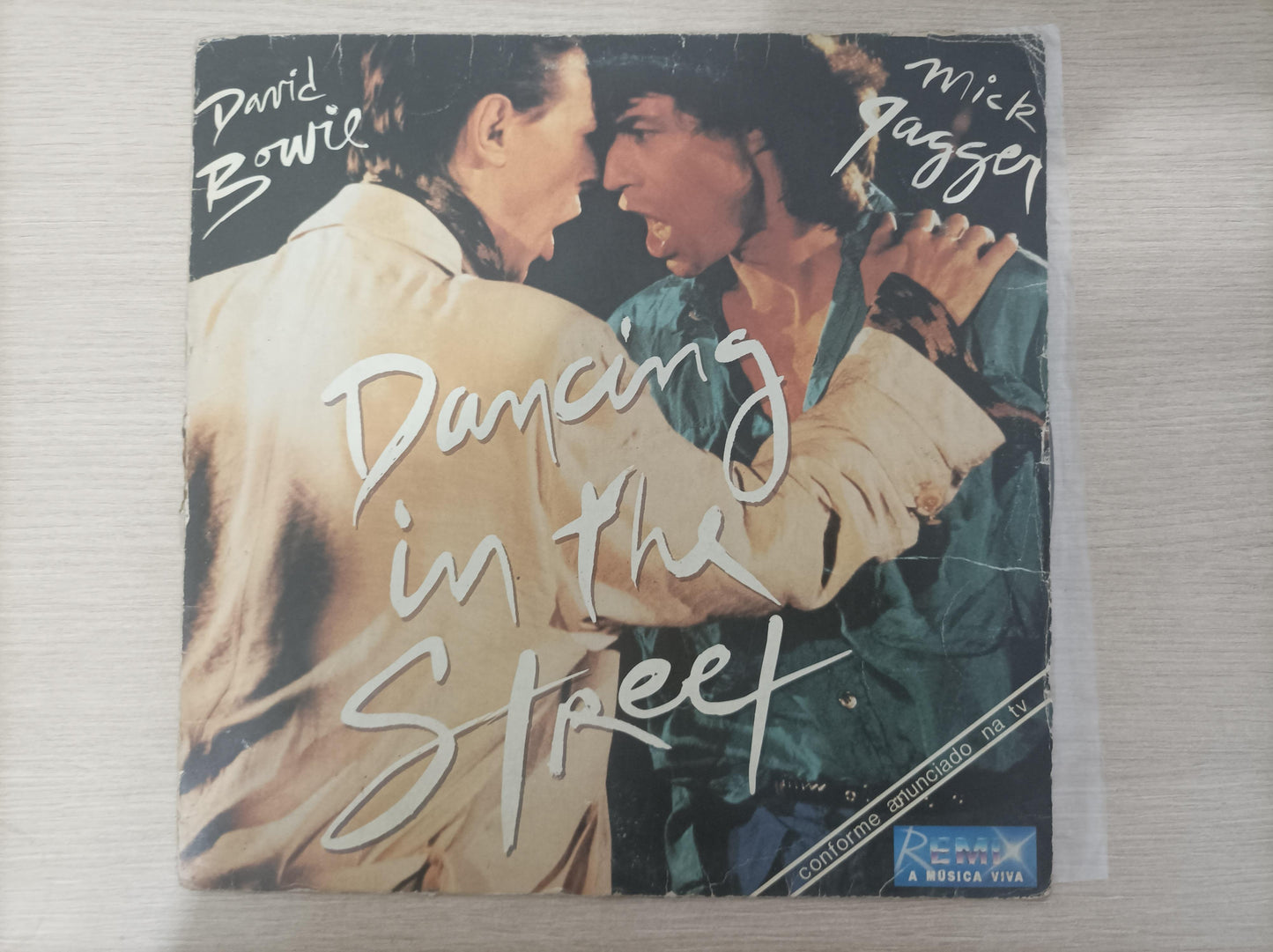 Lp Vinil David Bowie Dancing In The Street Com Encarte