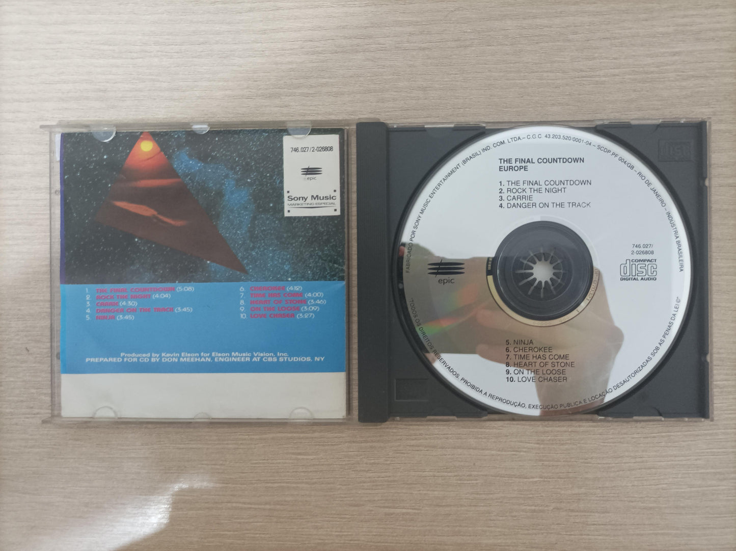 CD Europe The Final Countdown