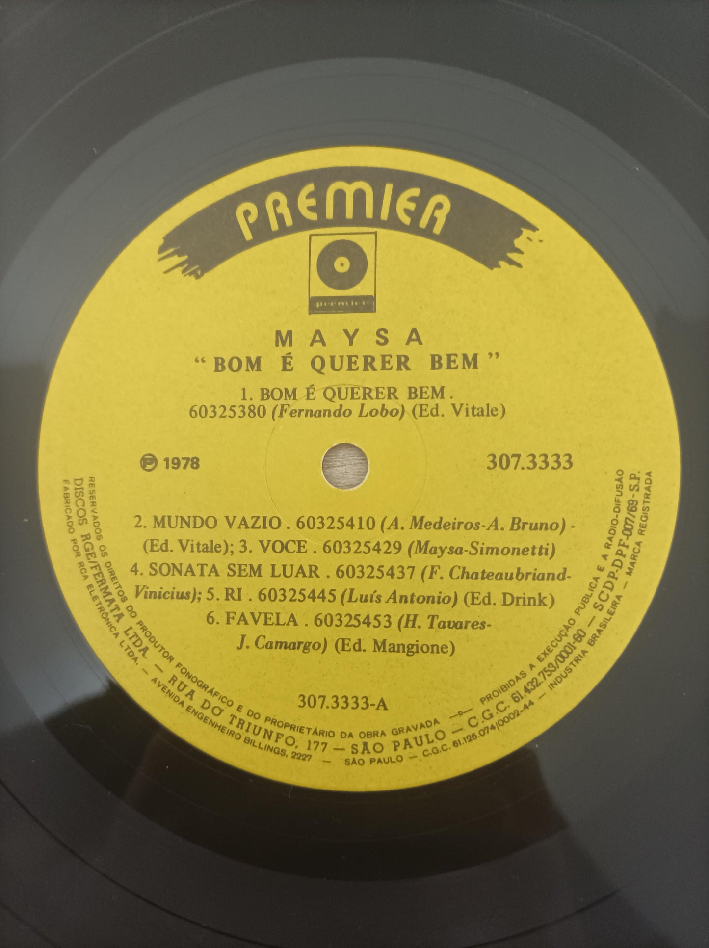 Lp Vinil Maysa Matarazzo Bom E Querer Bem