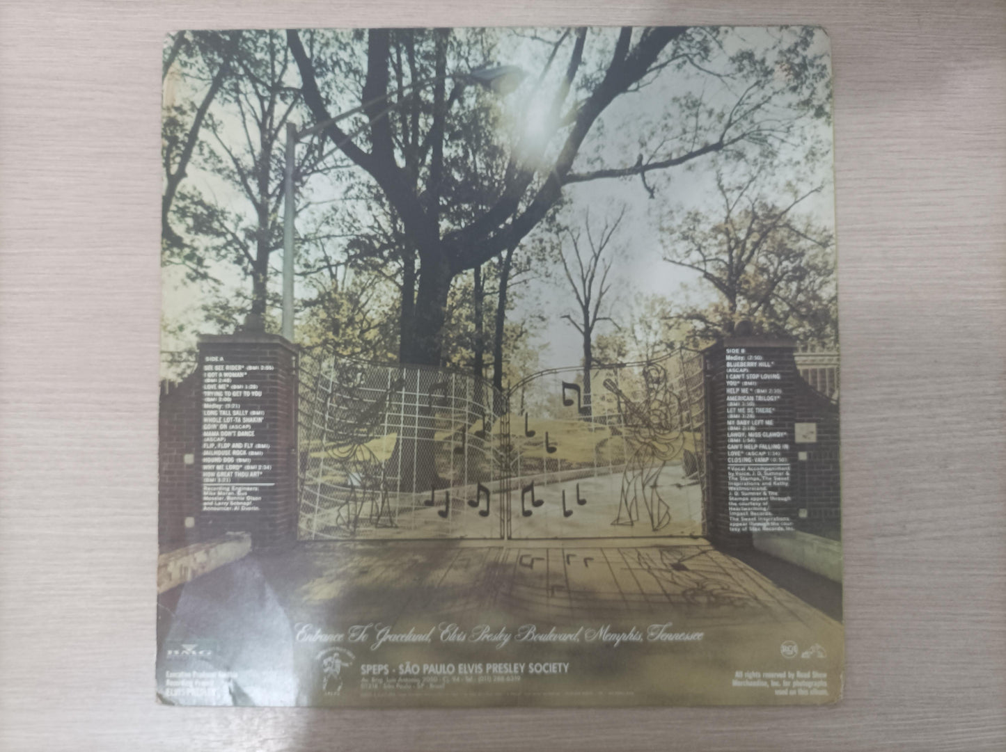 Lp Vinil Elvis Presley Recorded Live On Stage In Memphis