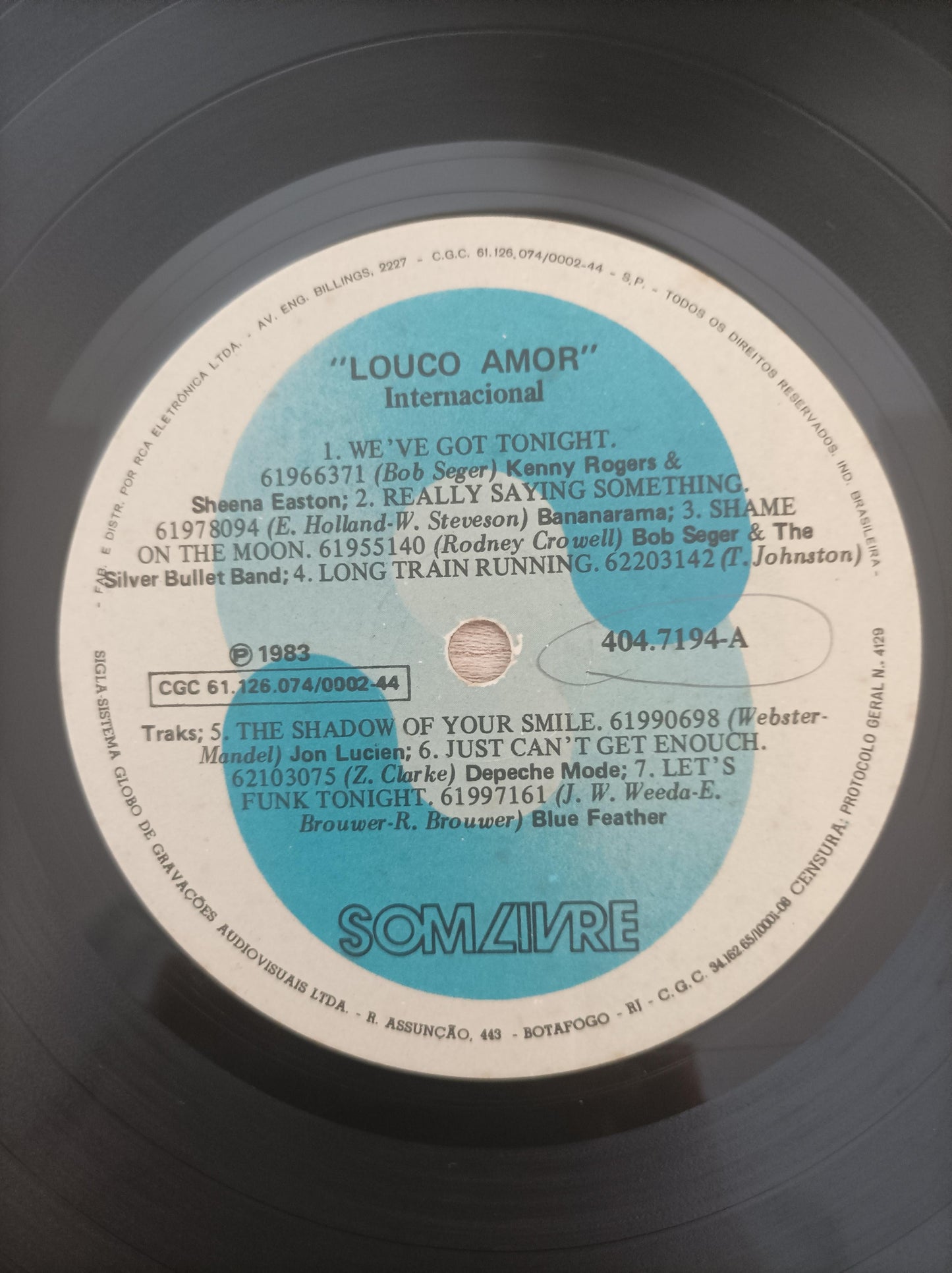 Lp Vinil Louco Amor Trilha Sonora Internacional