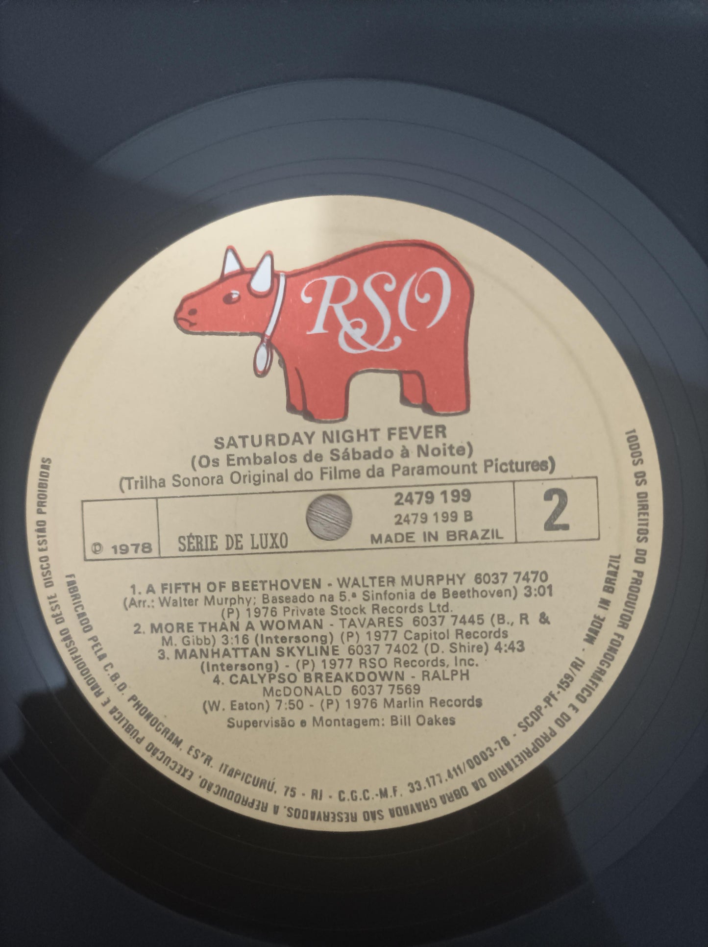 Lp Vinil Bee Gees Saturday Fever Embalos Noite Duplo Encarte
