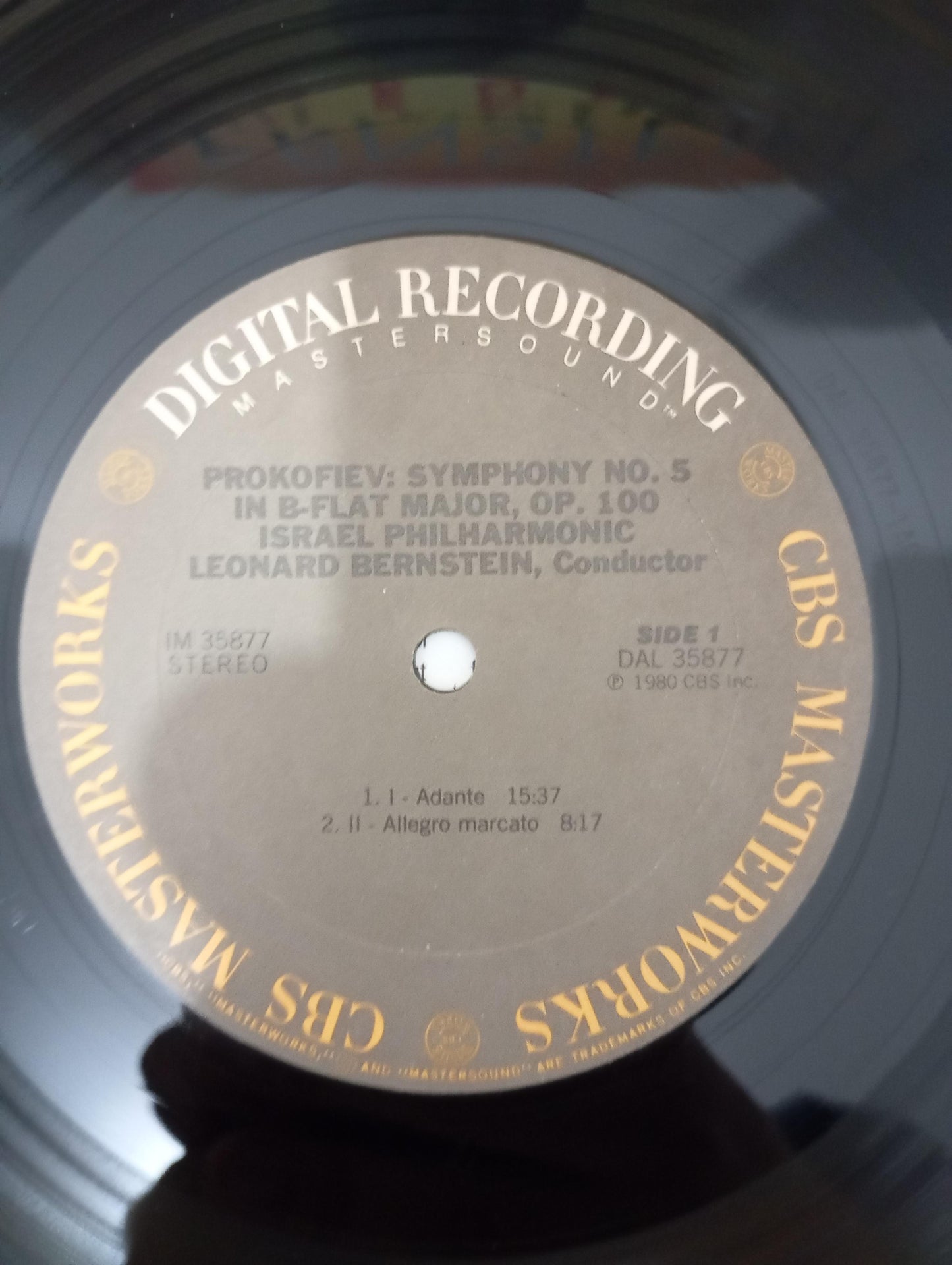 Lp Vinil Sergei Prokofiev Symphony No. 5 Importado