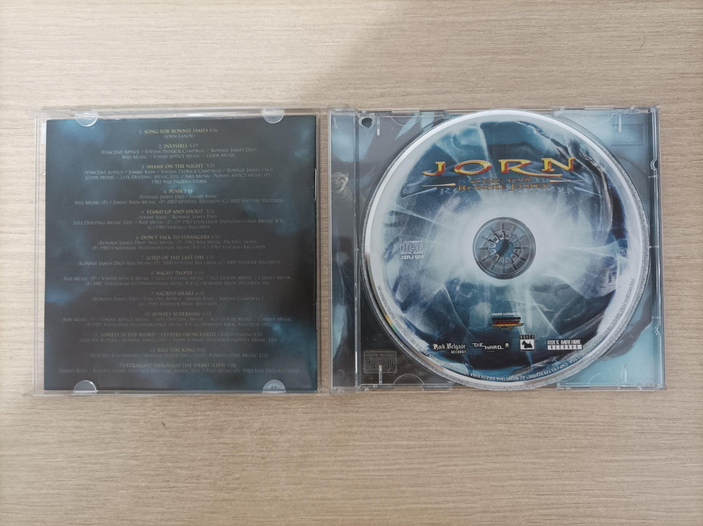 CD Jorn Song For Ronnie James