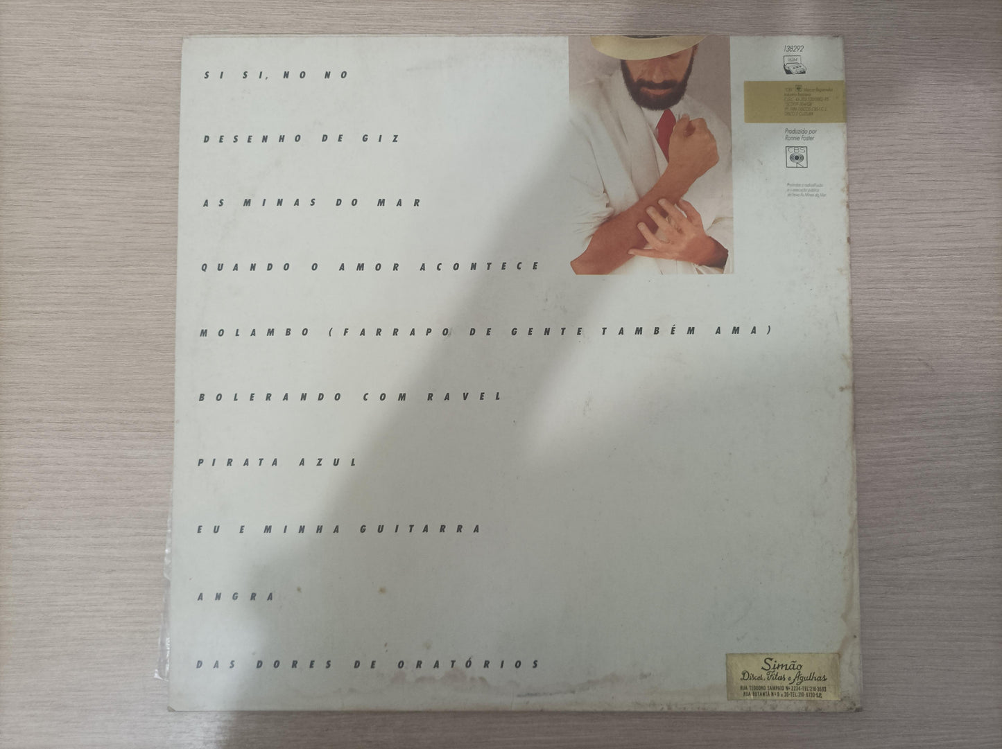 Lp Vinil João Bosco Ai, Ai, Ai De Mim Com Encarte