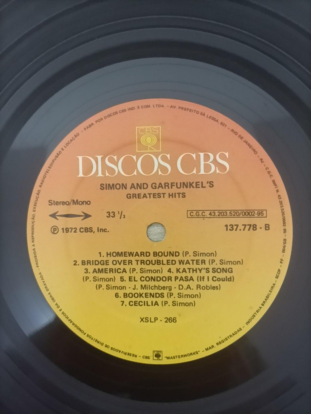 Lp Vinil Simon & Garfunkel Greatest Hits