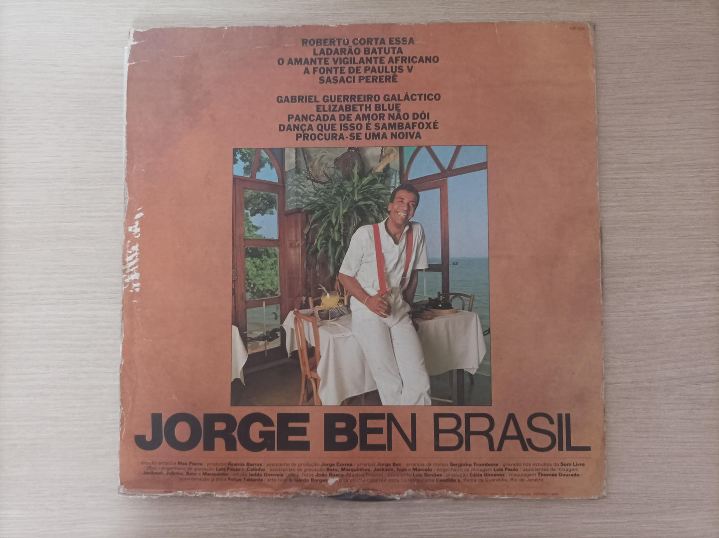 Lp Vinil Jorge Ben Brasil Com Encarte