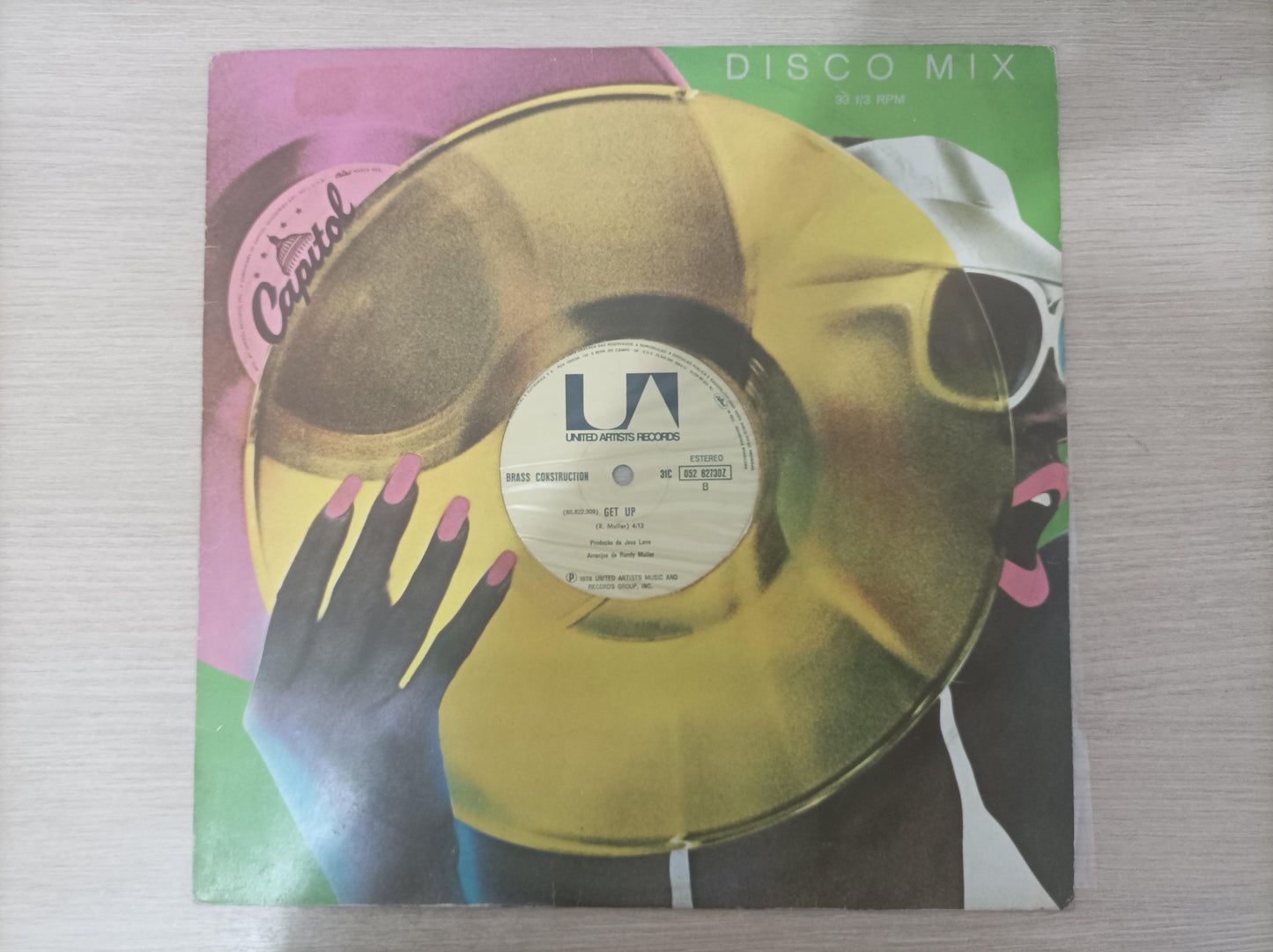 Lp Vinil Brass Construction Get Up, Leia