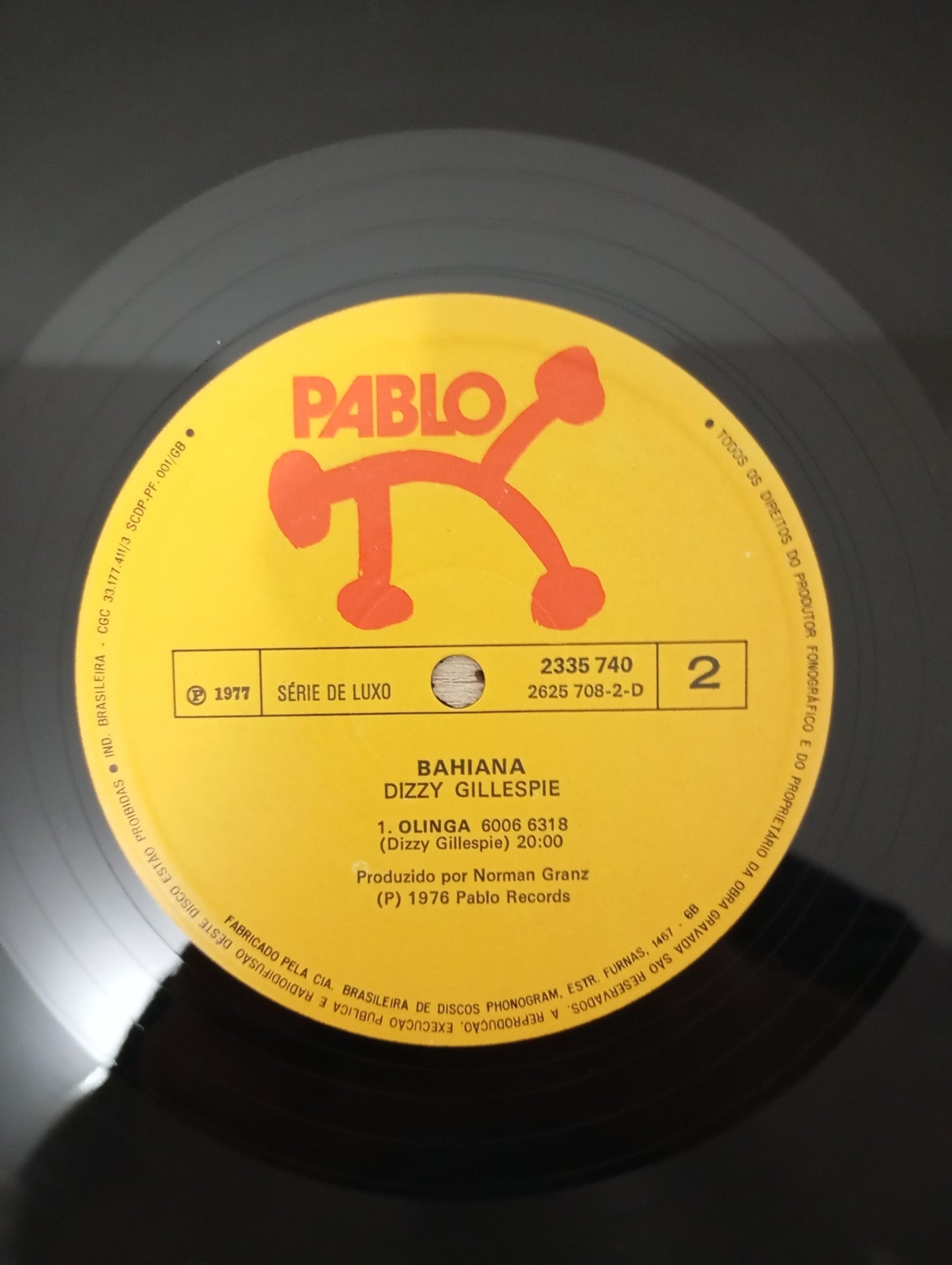 Lp Vinil Dizzy Gillespie Bahiana Duplo