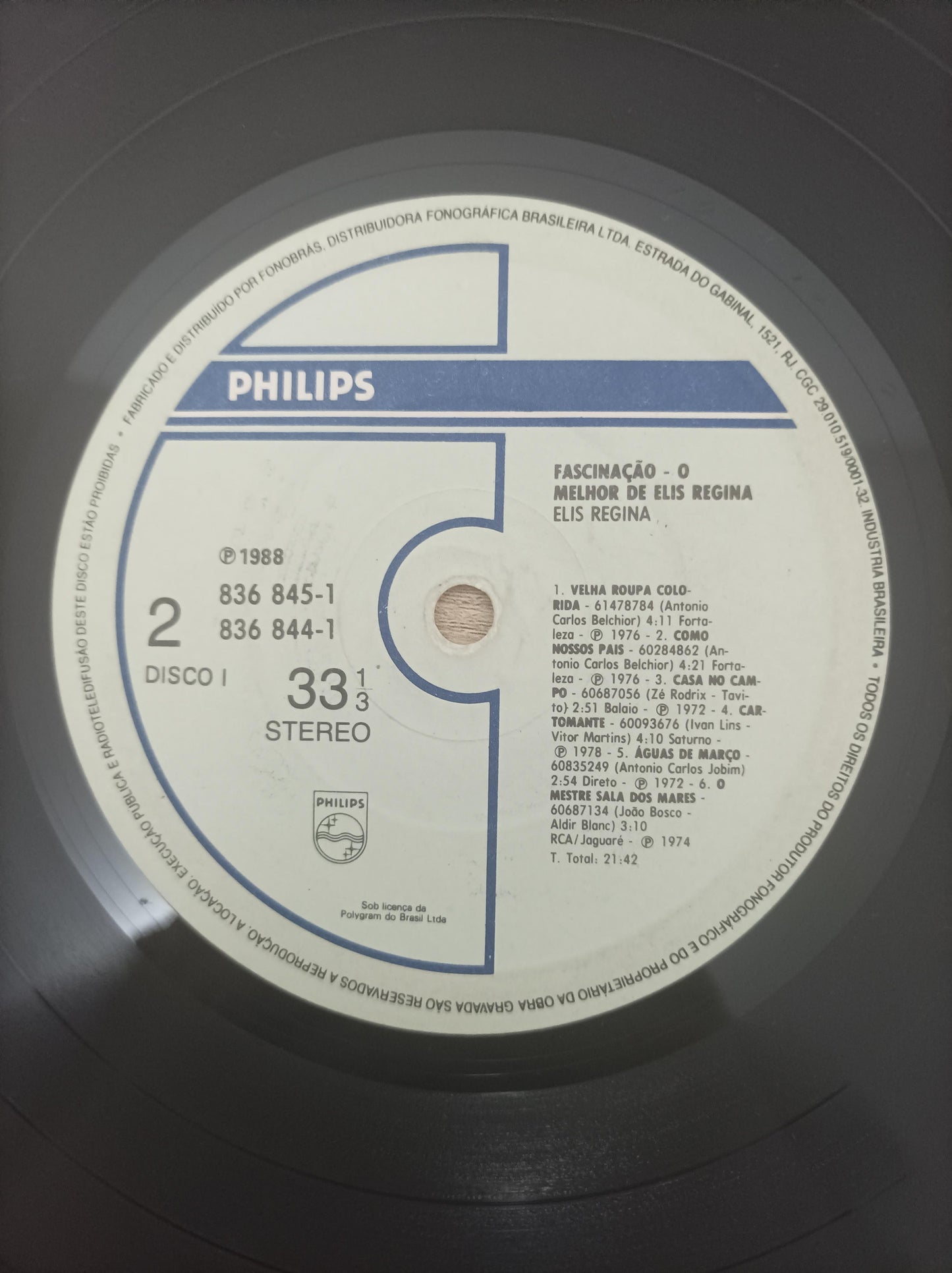 Lp Vinil Elis Regina Fascinação O Melhor de
