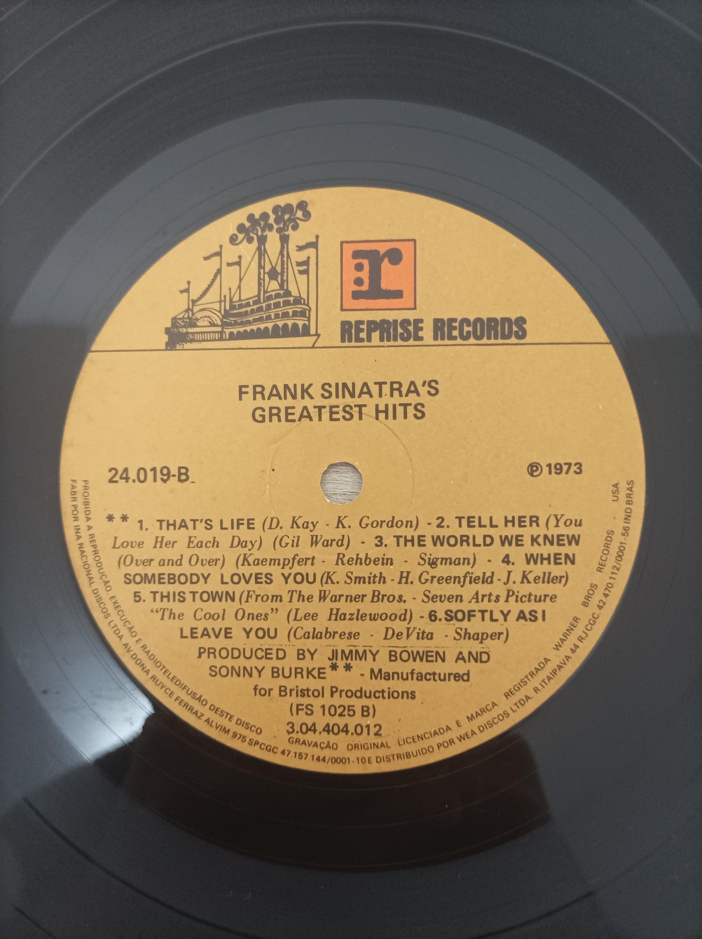 Lp Vinil Frank Sinatra Greatest Hits