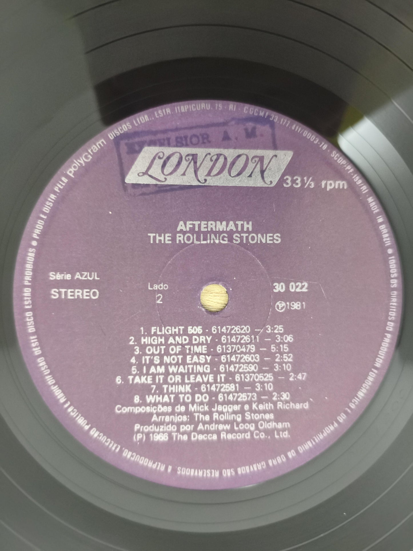 Lp Vinil The Rolling Stones Aftermath
