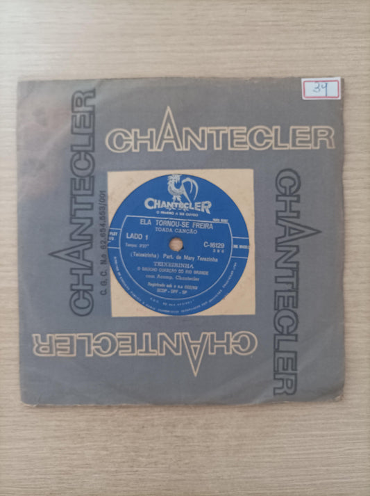 Vinil Compacto Toada Canção Ela tornou-se freira