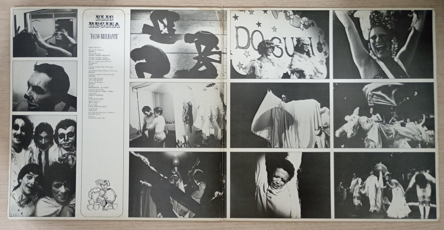 Lp Vinil Elis Regina Falso Brilhante Capa Dupla