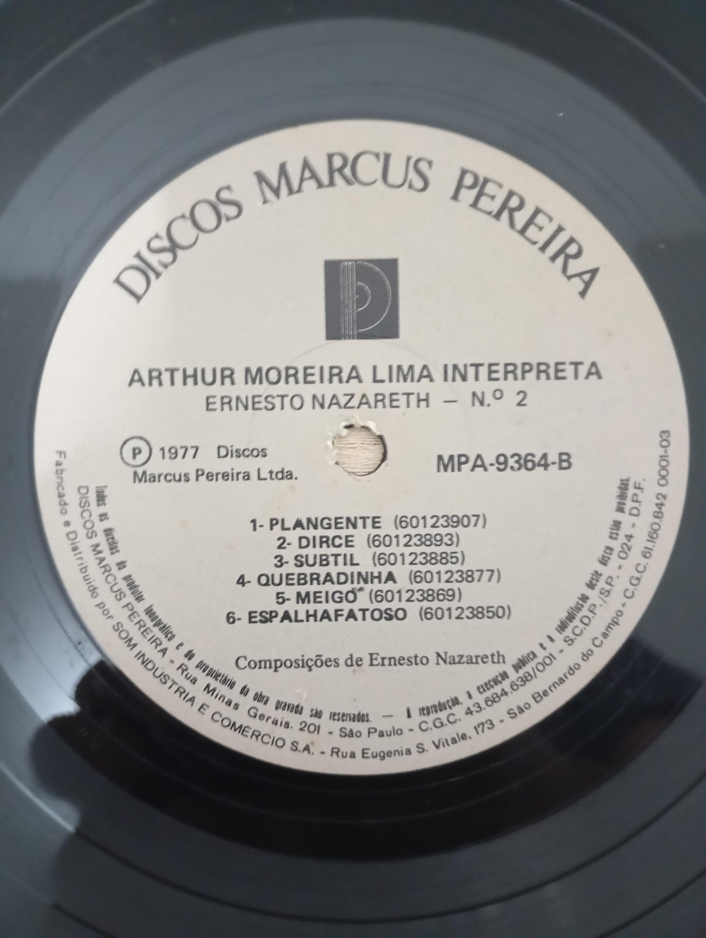 Lp Vinil Arthur Moreira Lima Ernesto Nazareth Nº 2 Duplo
