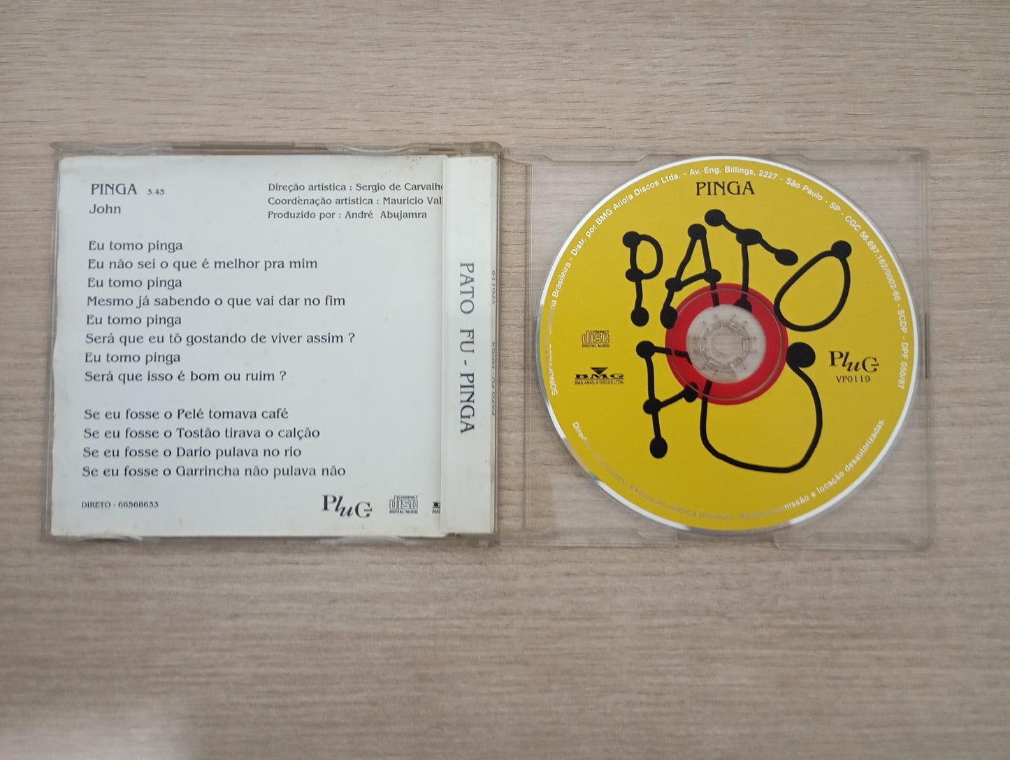 CD Pato fu Pinga Single