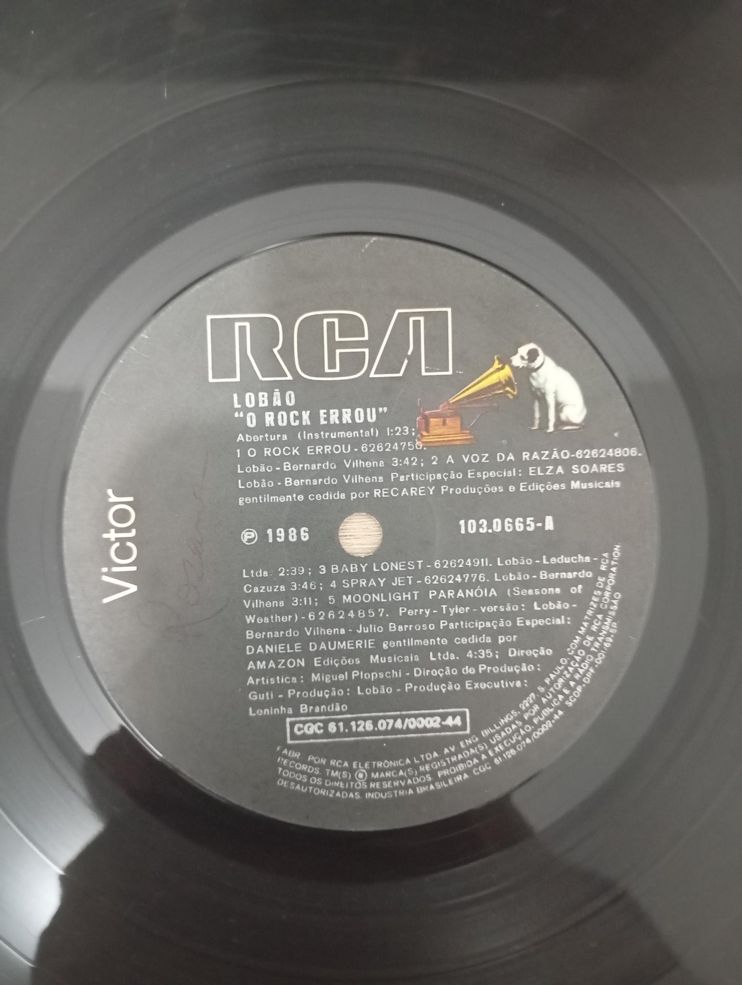 Lp Vinil Lobão O Rock Errou