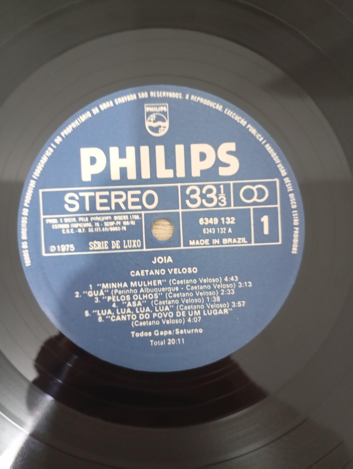 Lp Vinil Caetano Veloso Jóia