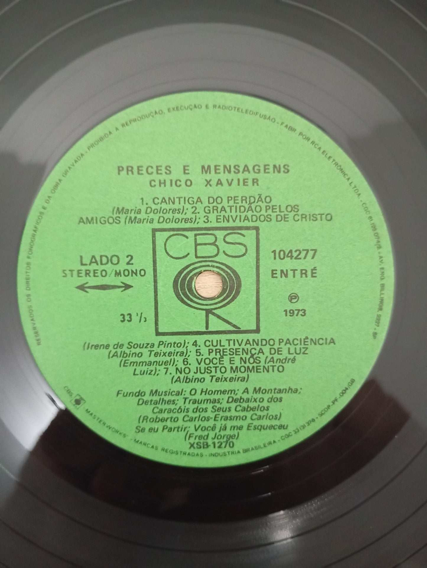 Lp Vinil Chico Xavier Preces E Mensagens