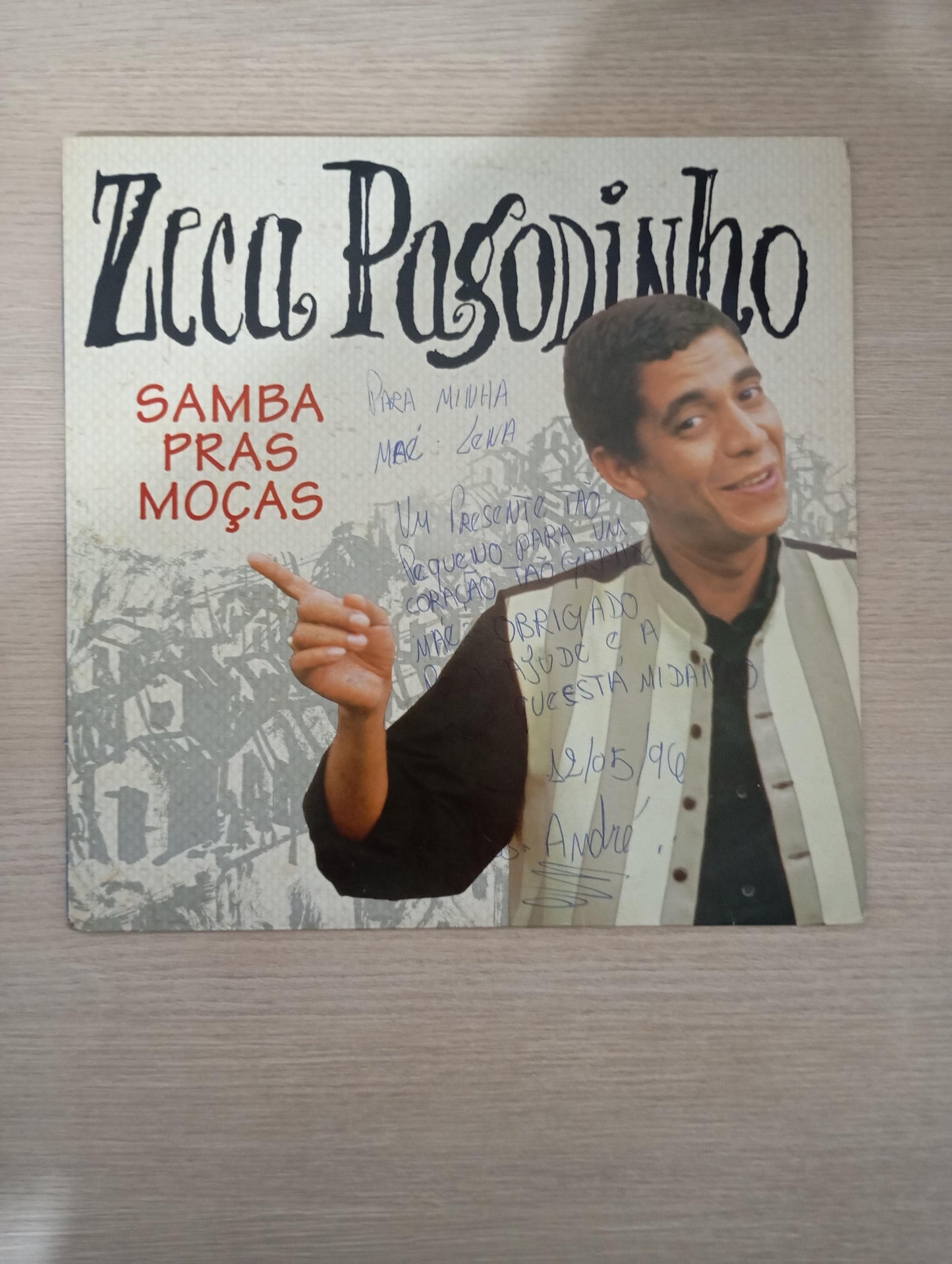 Lp Vinil Zeca Pagodinho Samba Pras Moças