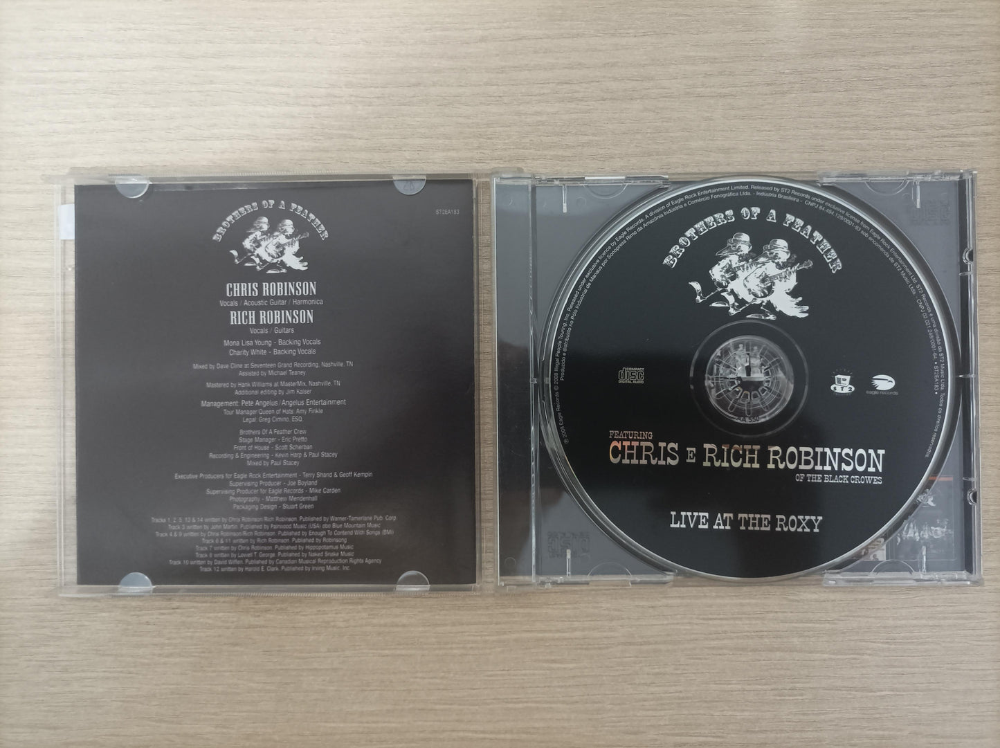 CD Brothers Of A Feather Live At The Roxy