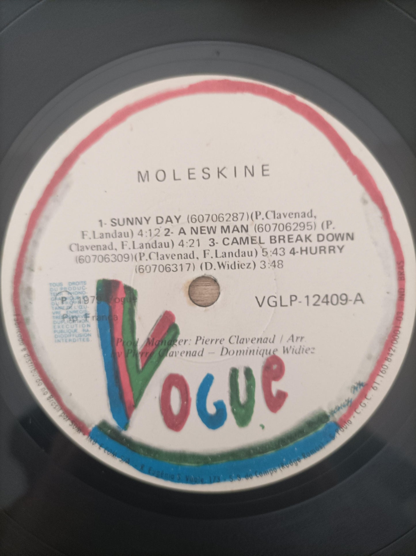 Lp Vinil Moleskine 1979