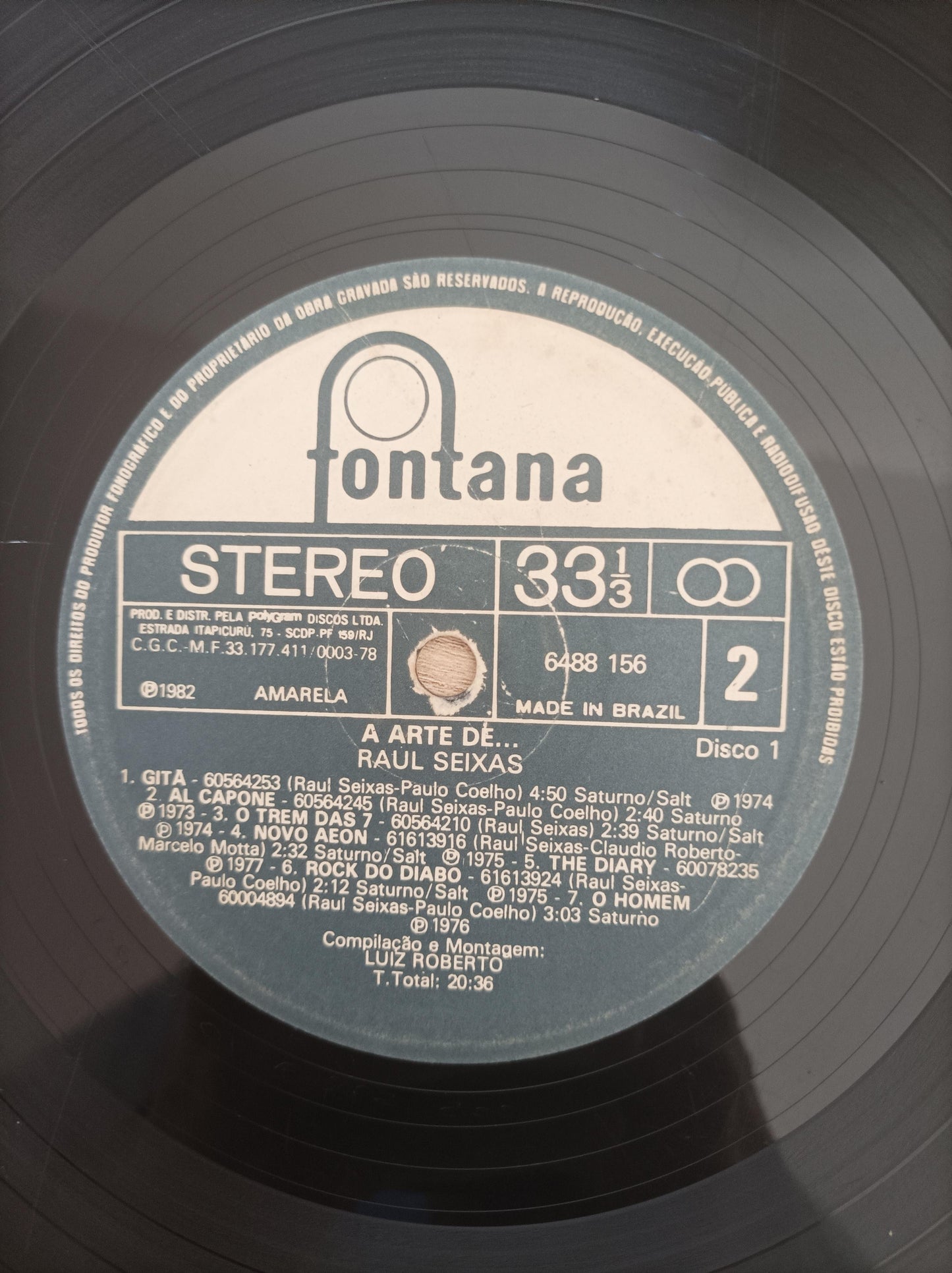 Lp Vinil Raul Seixas A Arte de Duplo