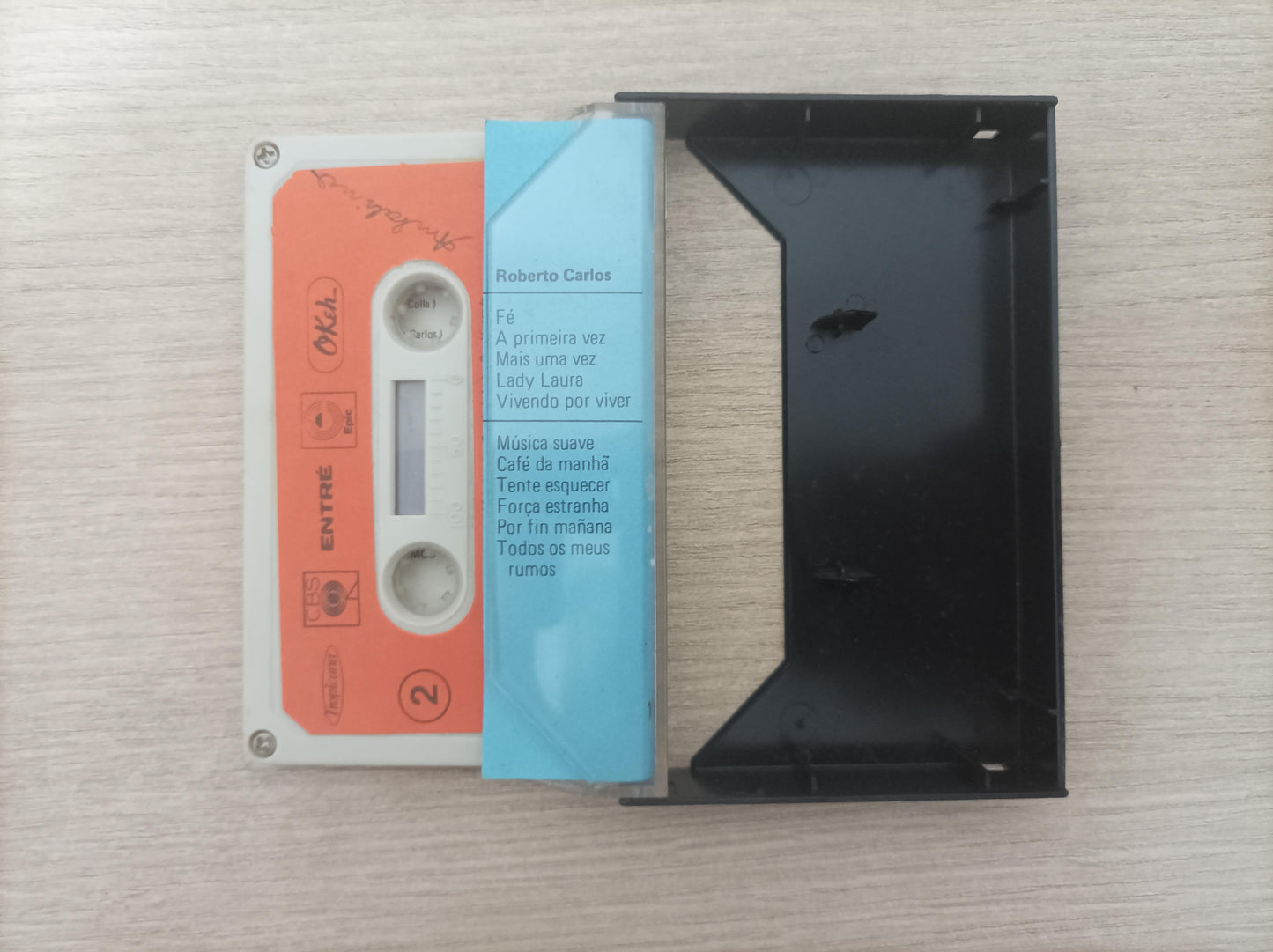 Fita K7 Cassete Roberto Carlos None