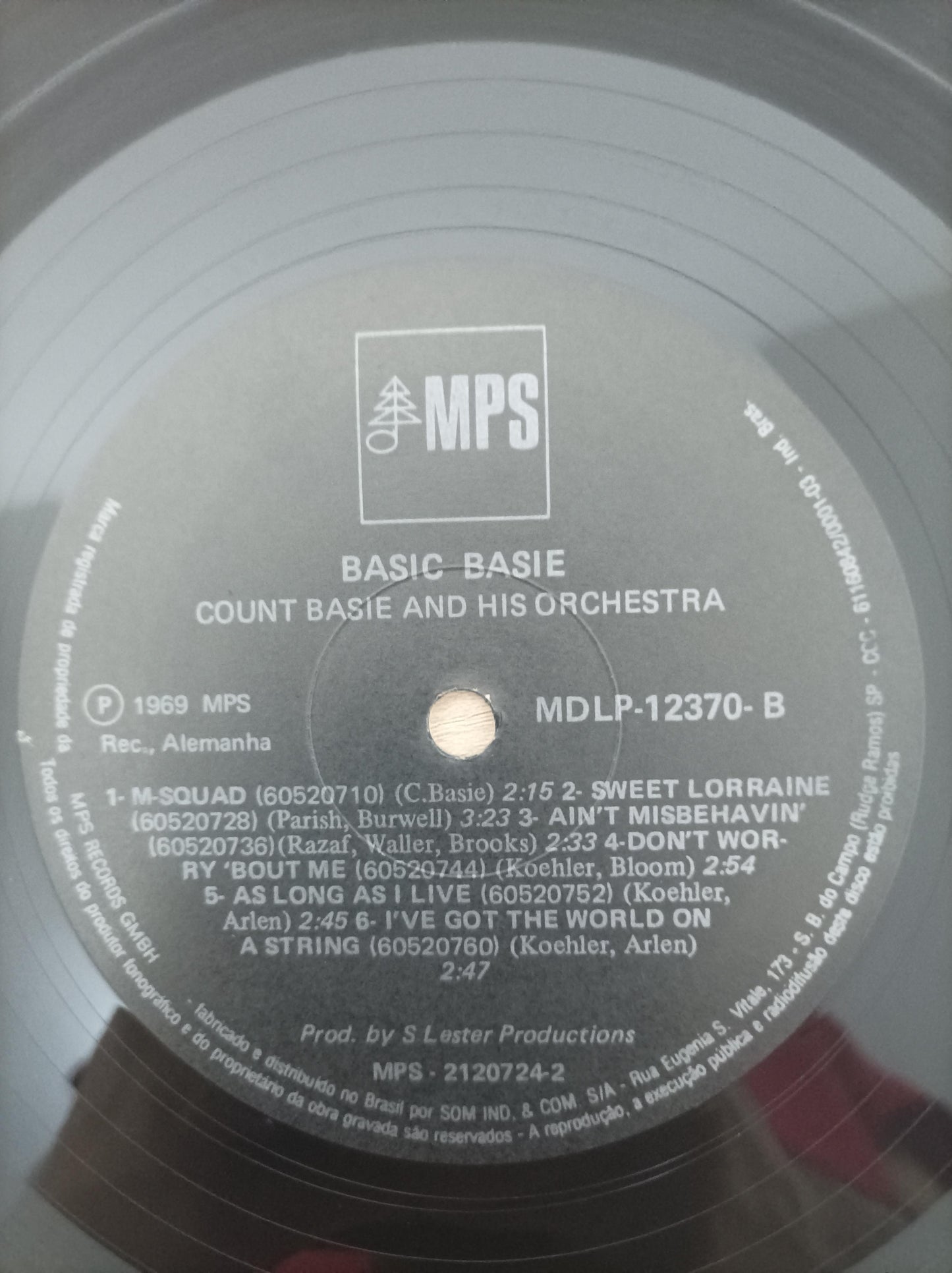 Lp Vinil Count Basie Orchestra Basic Basie Capa Dupla