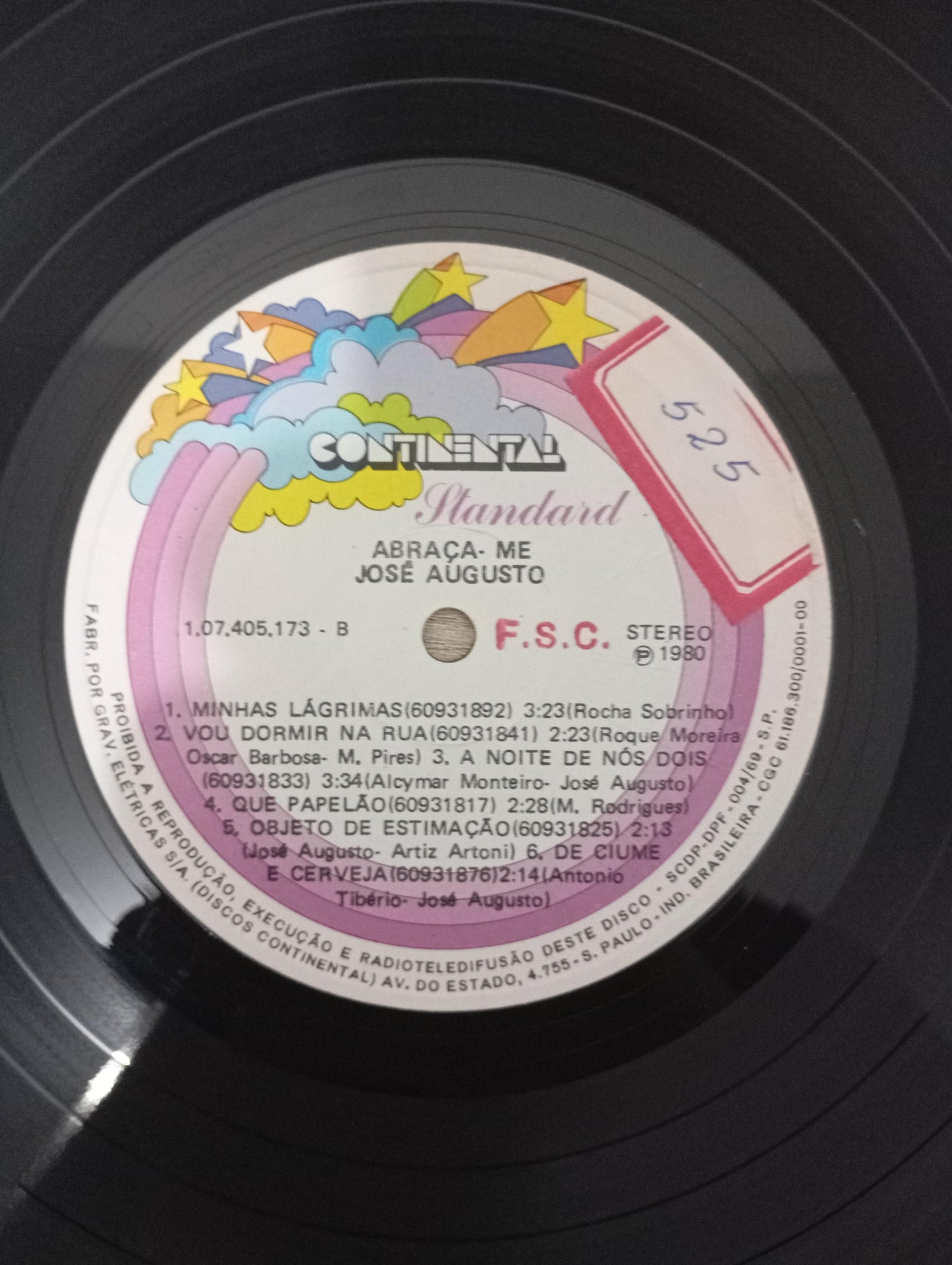 Lp Vinil José Augusto Abraça-me