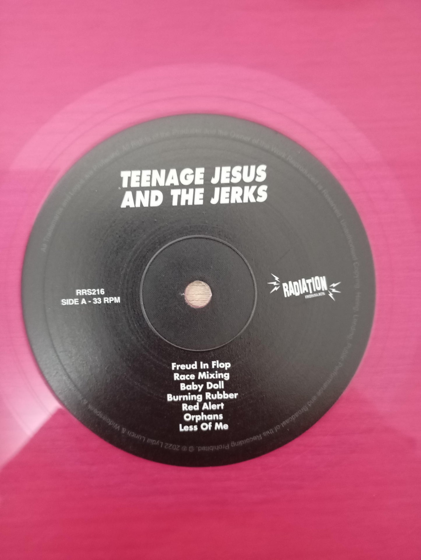 Lp Vinil Teenage Jesus And The Jerks 1979 / 2023 Importado